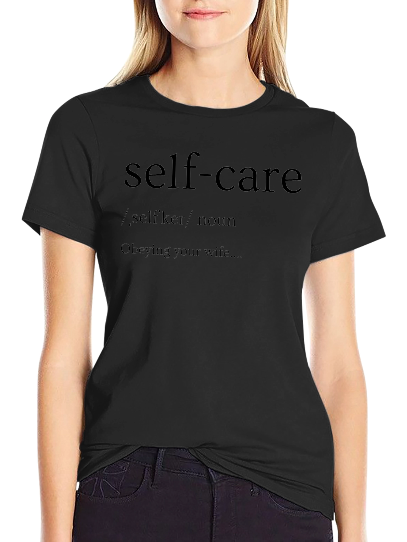 Self-Care Definition T-Shirt