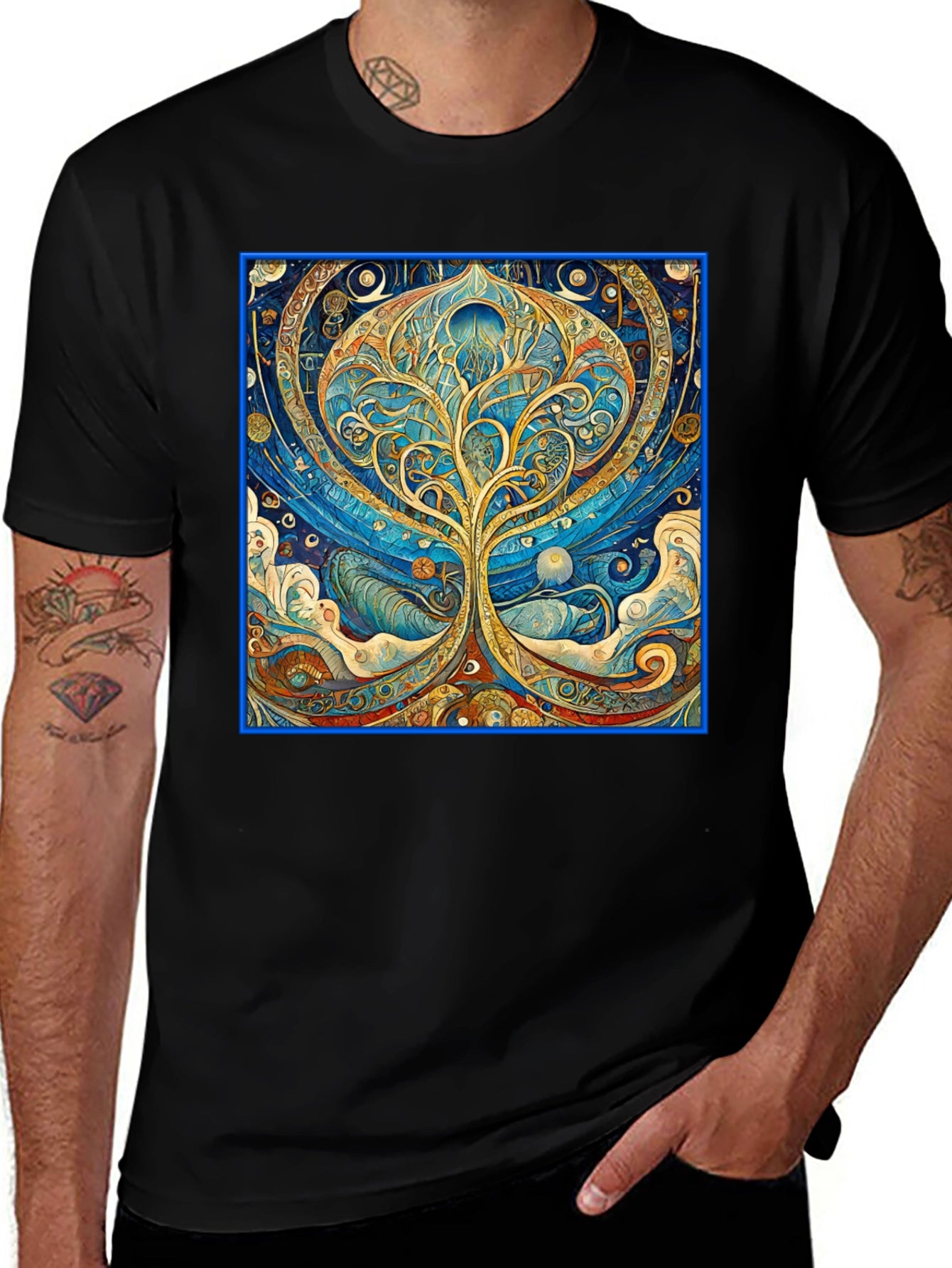 Art Nouveau Tree of Life Graphic Tee