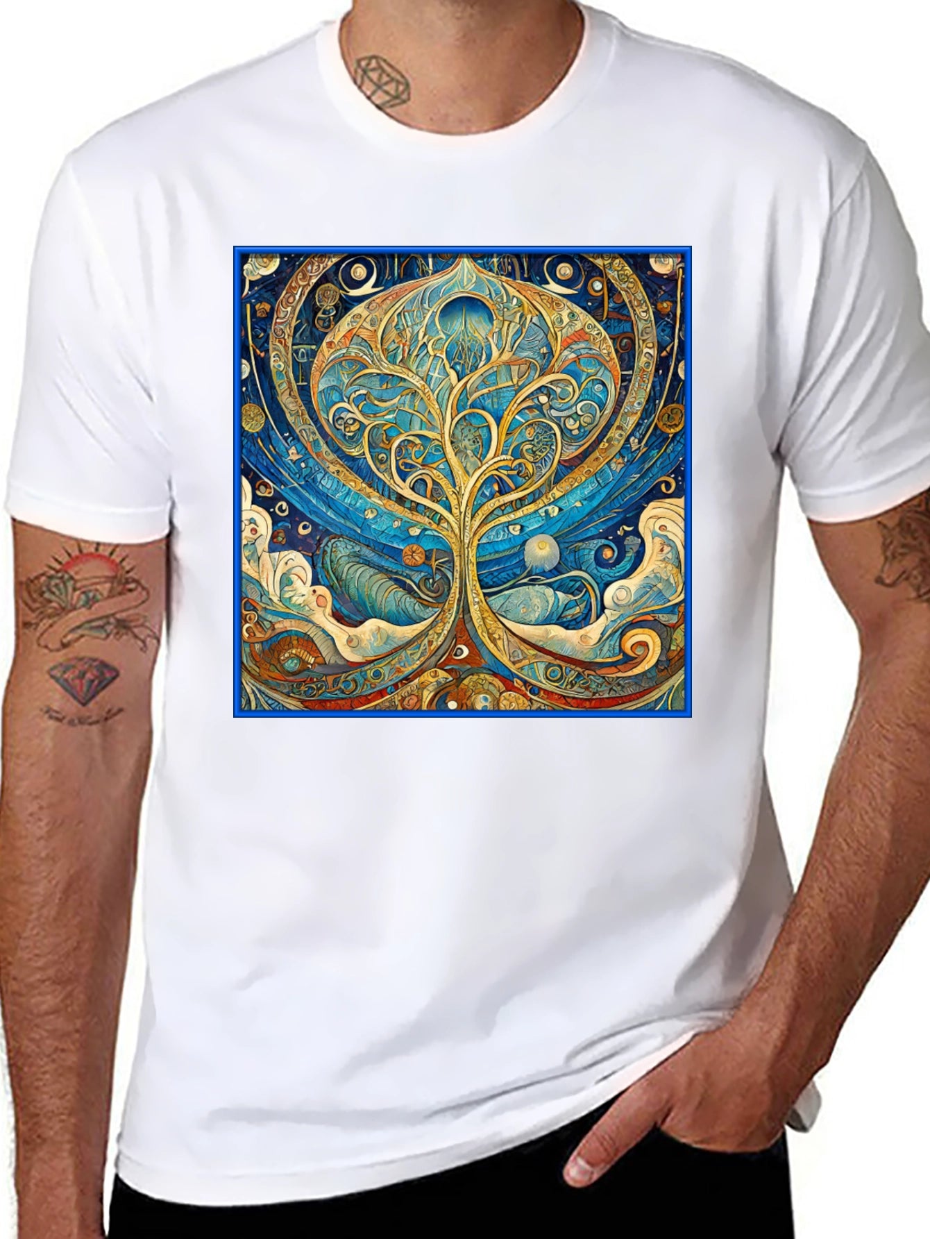 Art Nouveau Tree of Life Graphic Tee