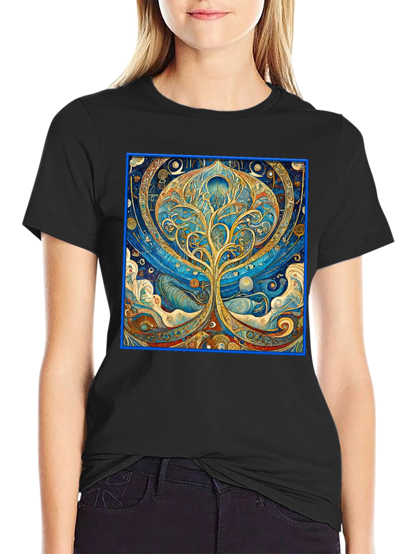 Art Nouveau Tree of Life Graphic Tee