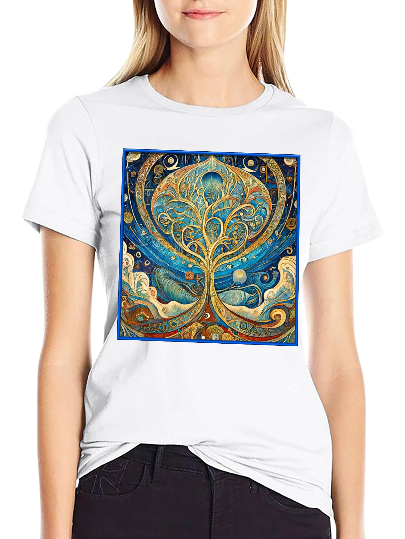 Art Nouveau Tree of Life Graphic Tee