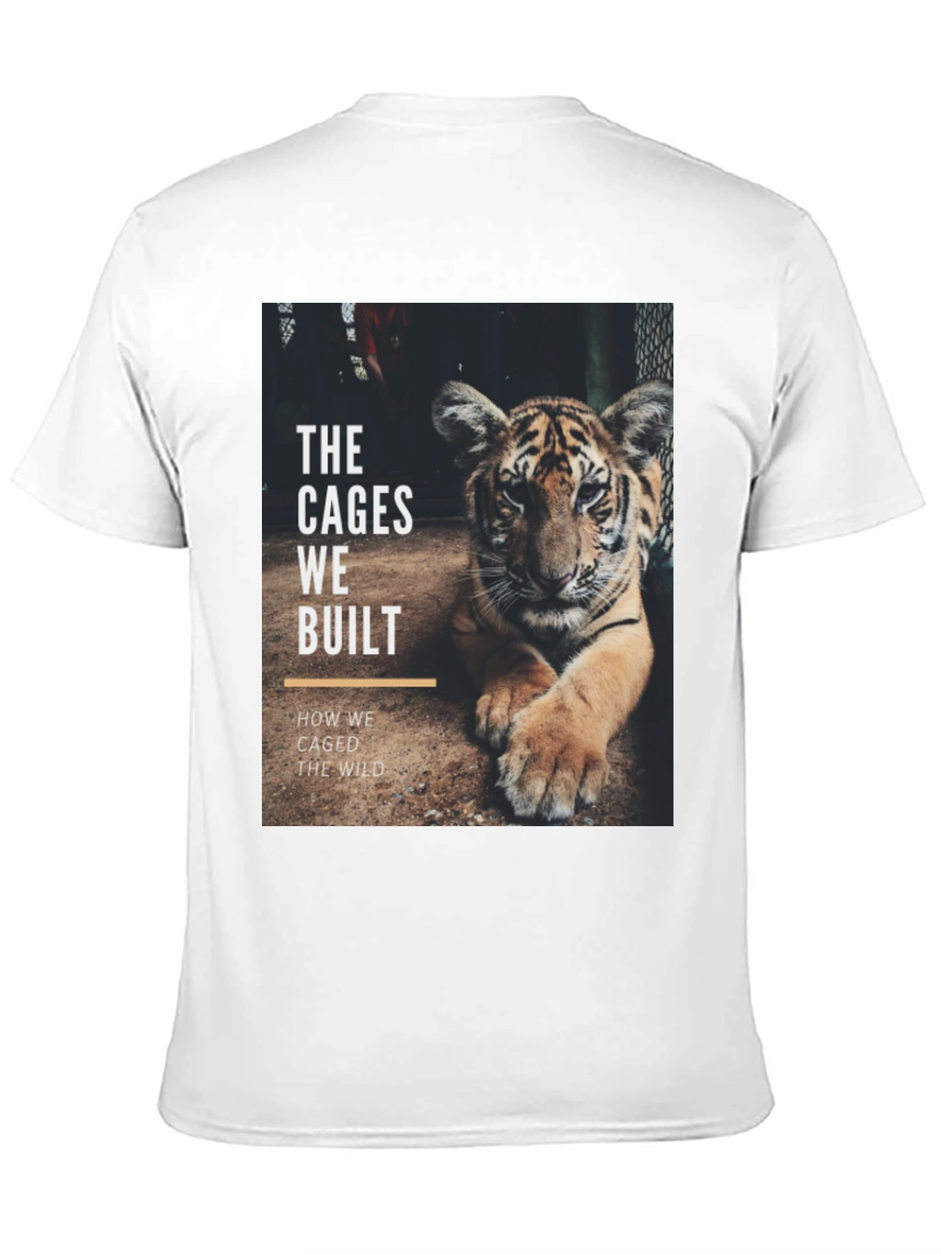 Caged Wild T-Shirt - Unique Graphic Tee