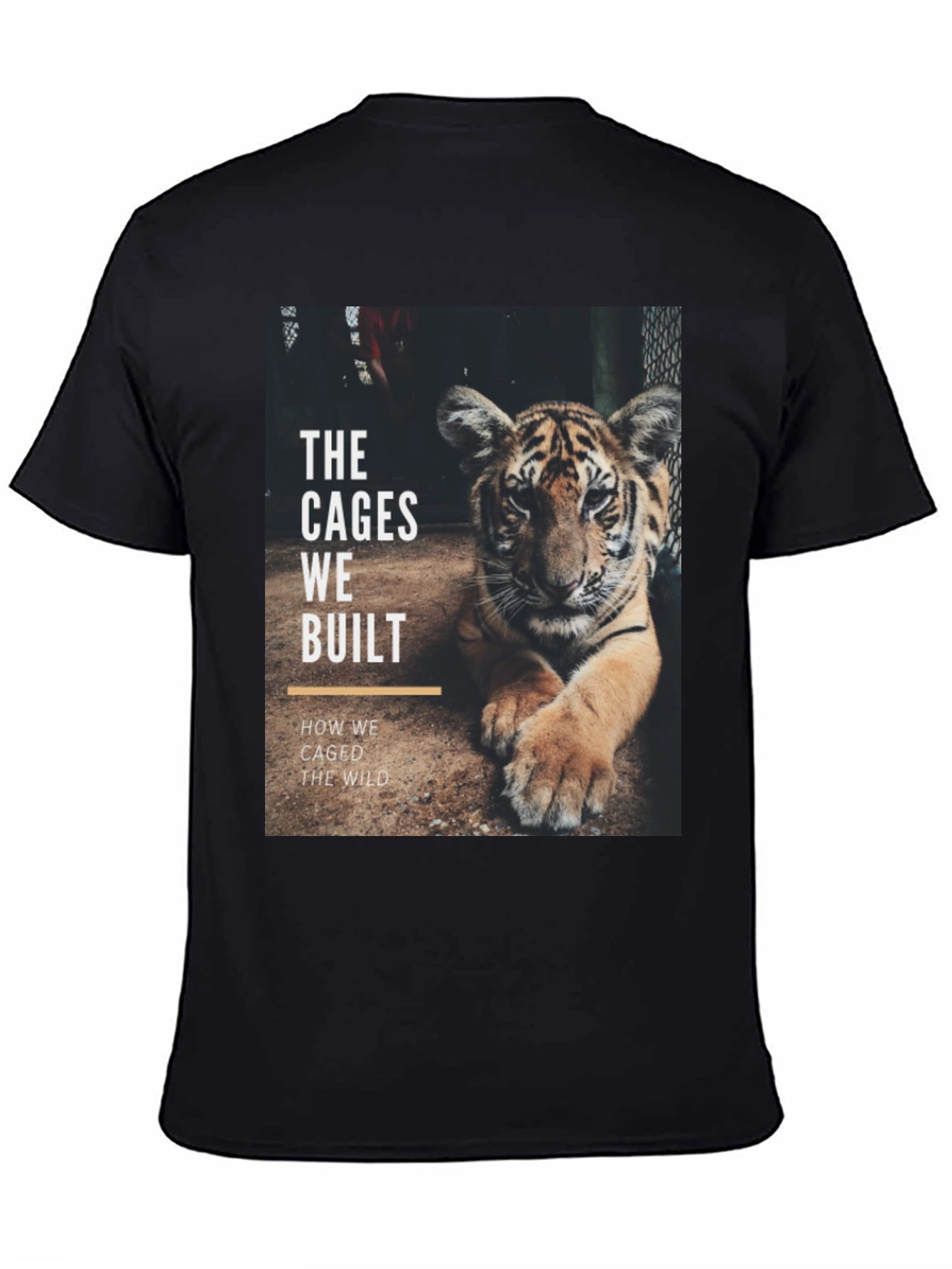 Caged Wild T-Shirt - Unique Graphic Tee