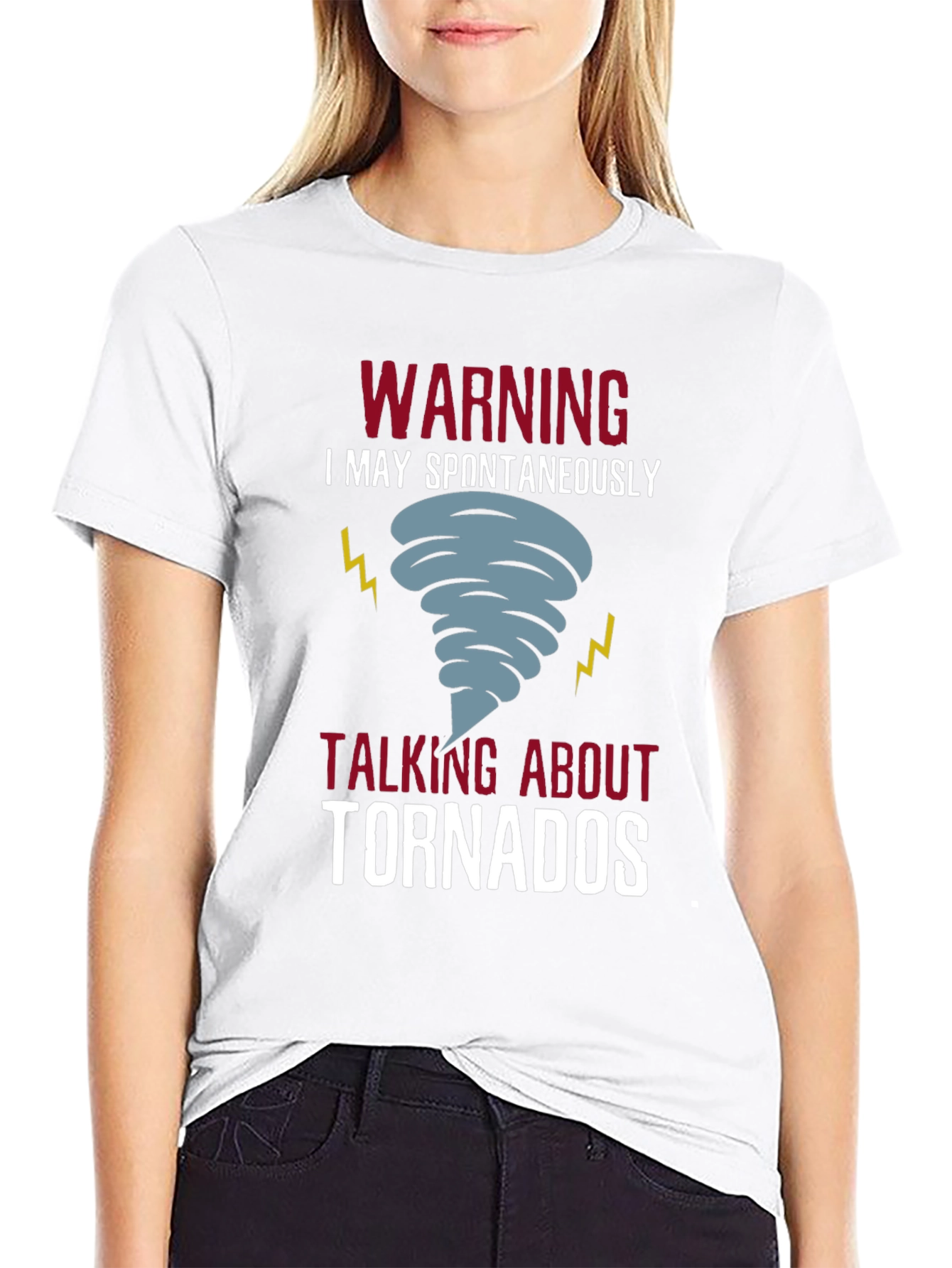 Warning: Spontaneous Tornado Talk T-Shirt