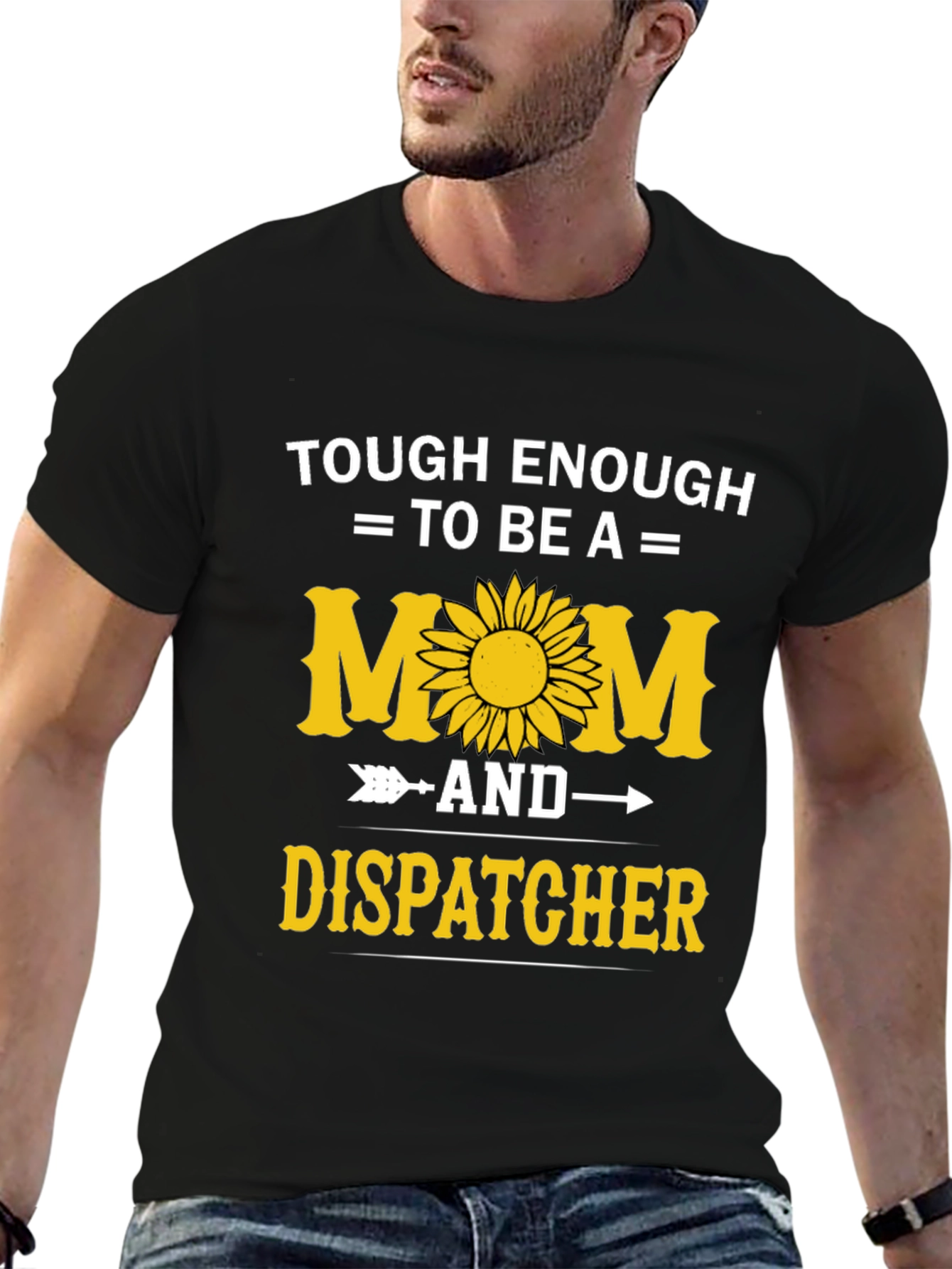 Tough Mom Dispatcher Graphic Tee
