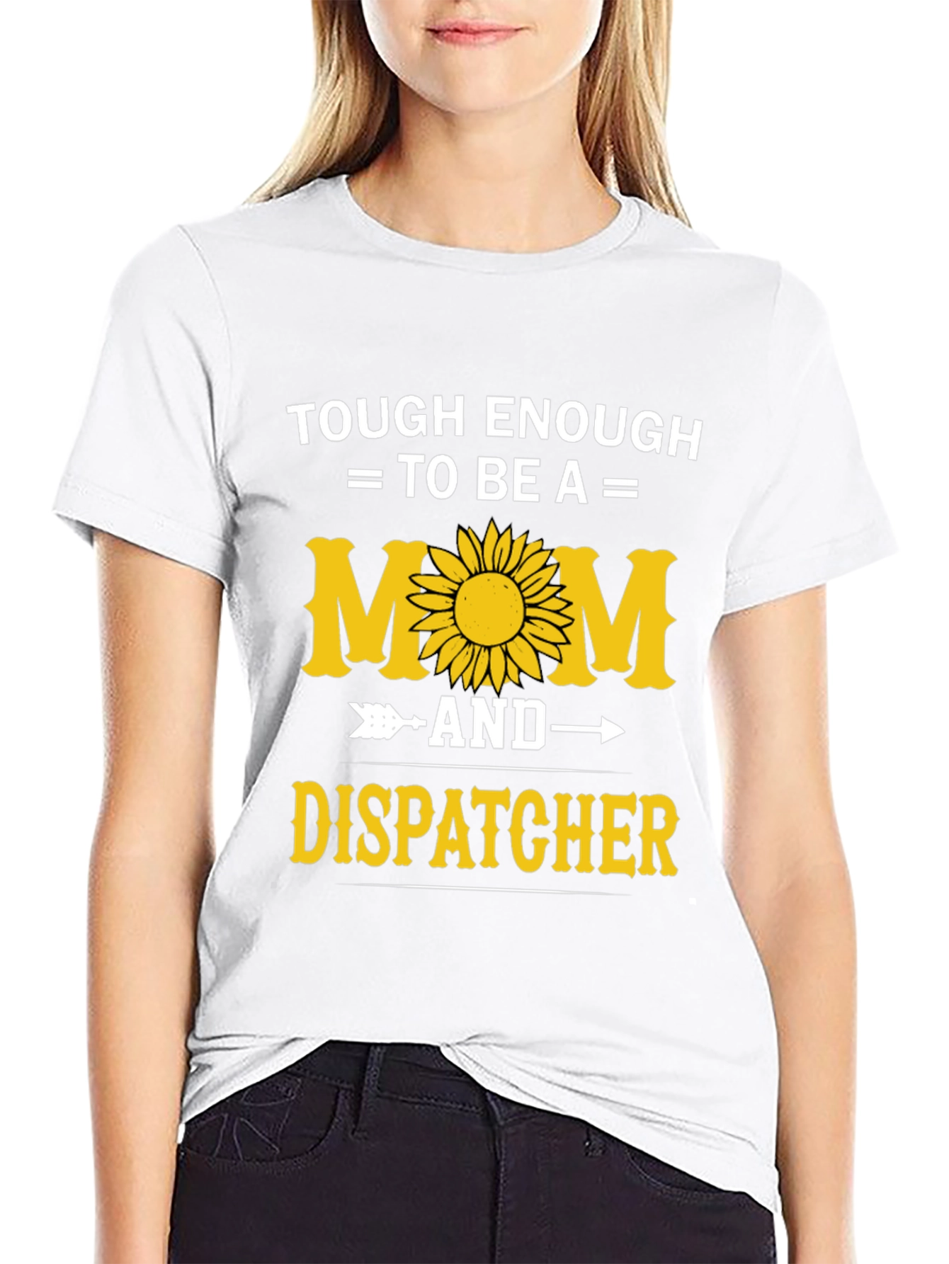 Tough Mom Dispatcher Graphic Tee