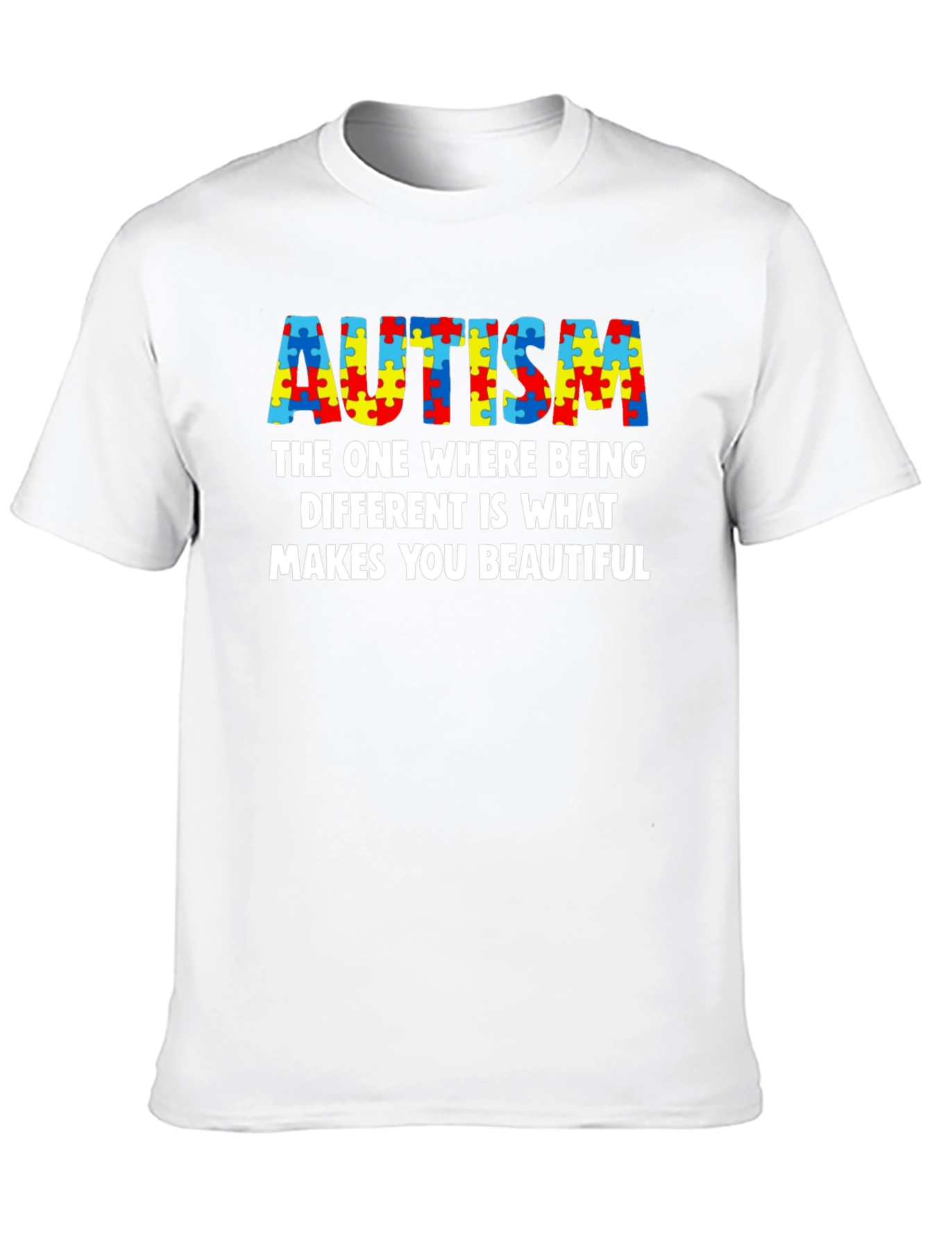Autism Awareness T-Shirt - Different is Beautiful