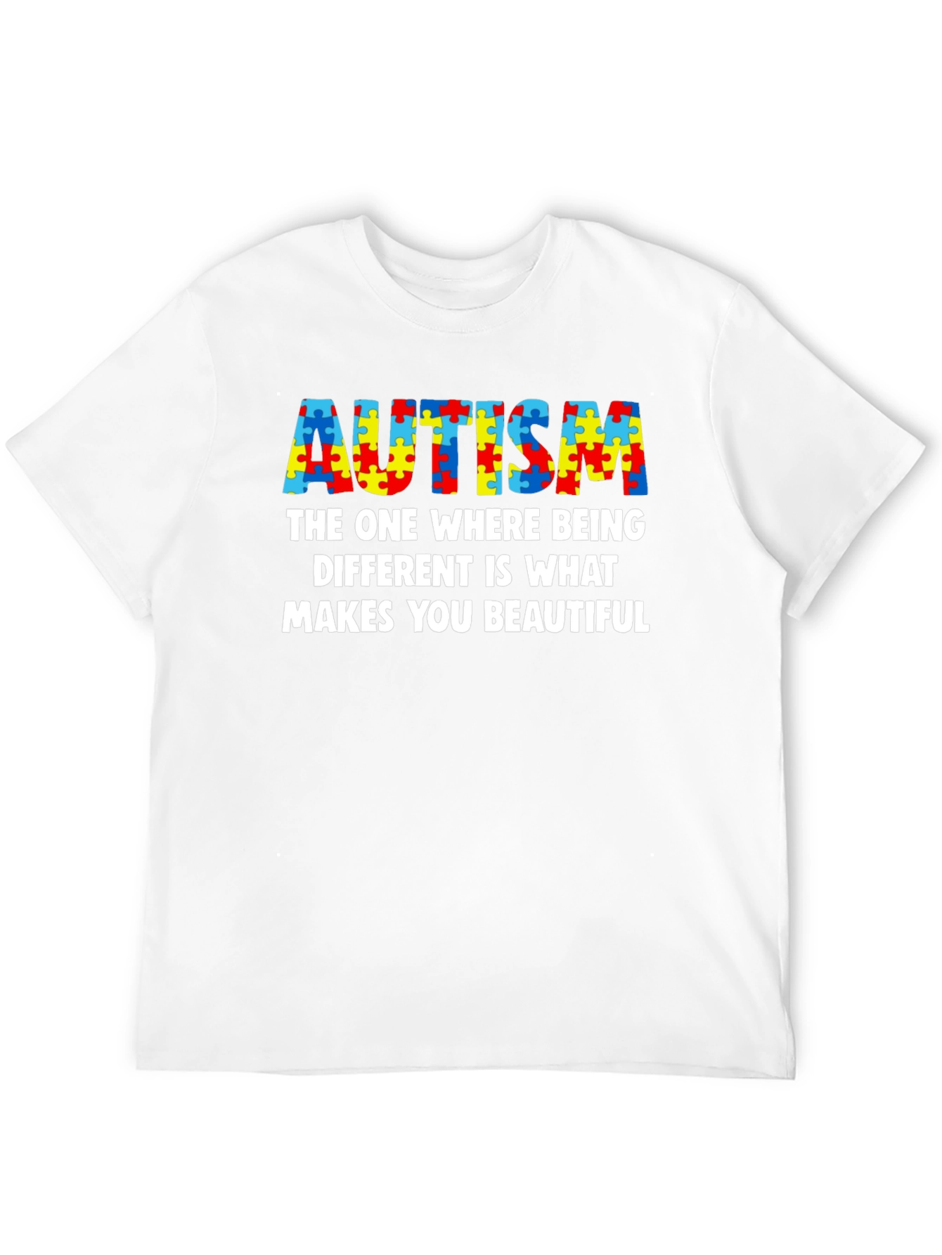 Autism Awareness T-Shirt - Different is Beautiful