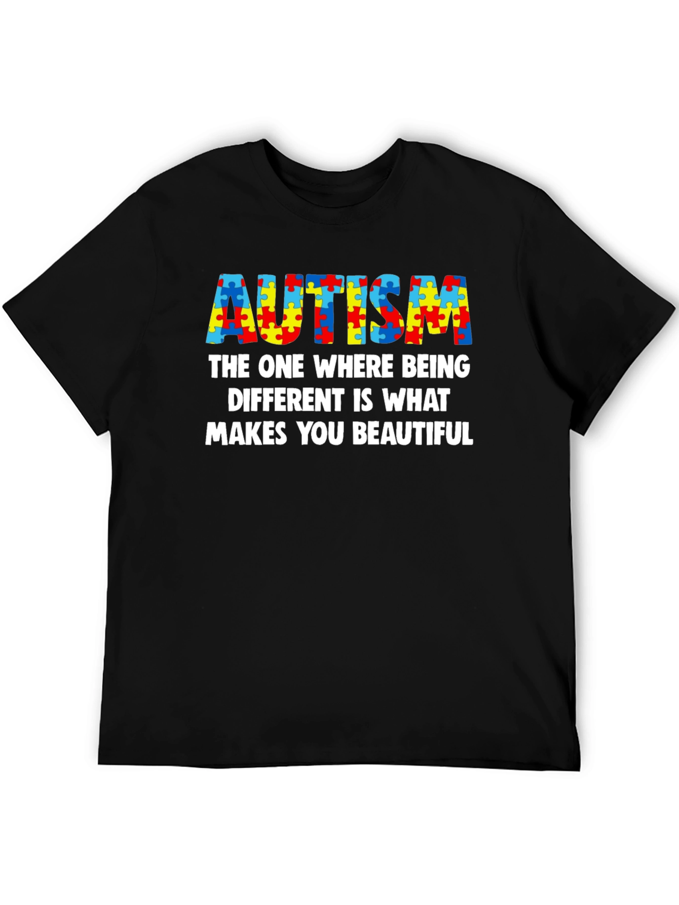Autism Awareness T-Shirt - Different is Beautiful