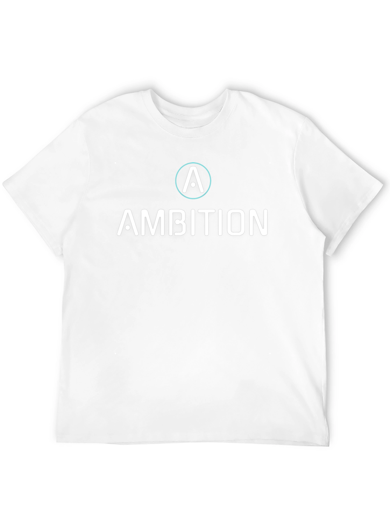Ambition Graphic Print Black T-Shirt