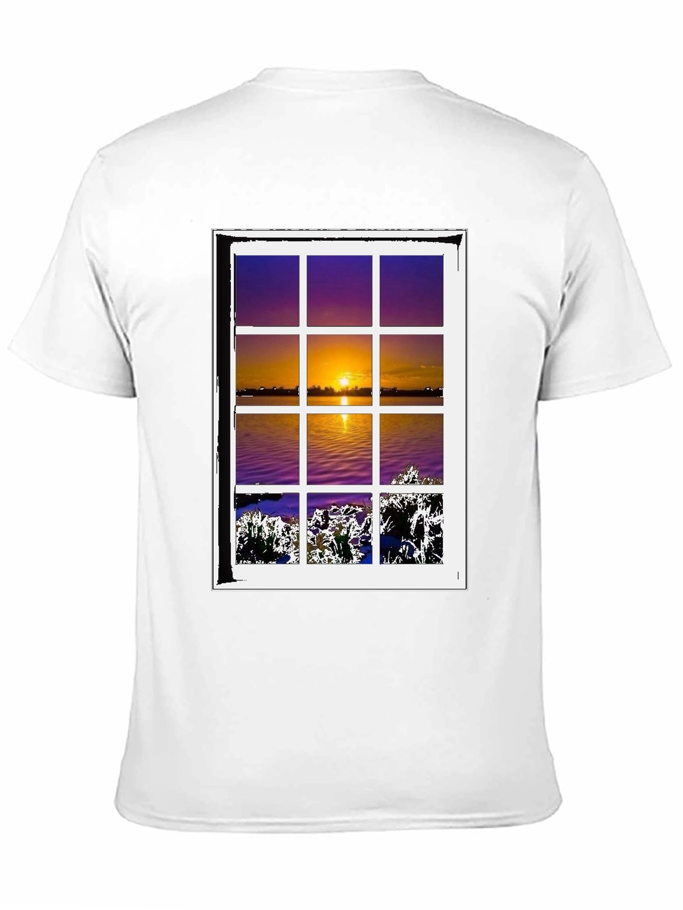 Sunset Window T-Shirt - Nature Lovers Tee