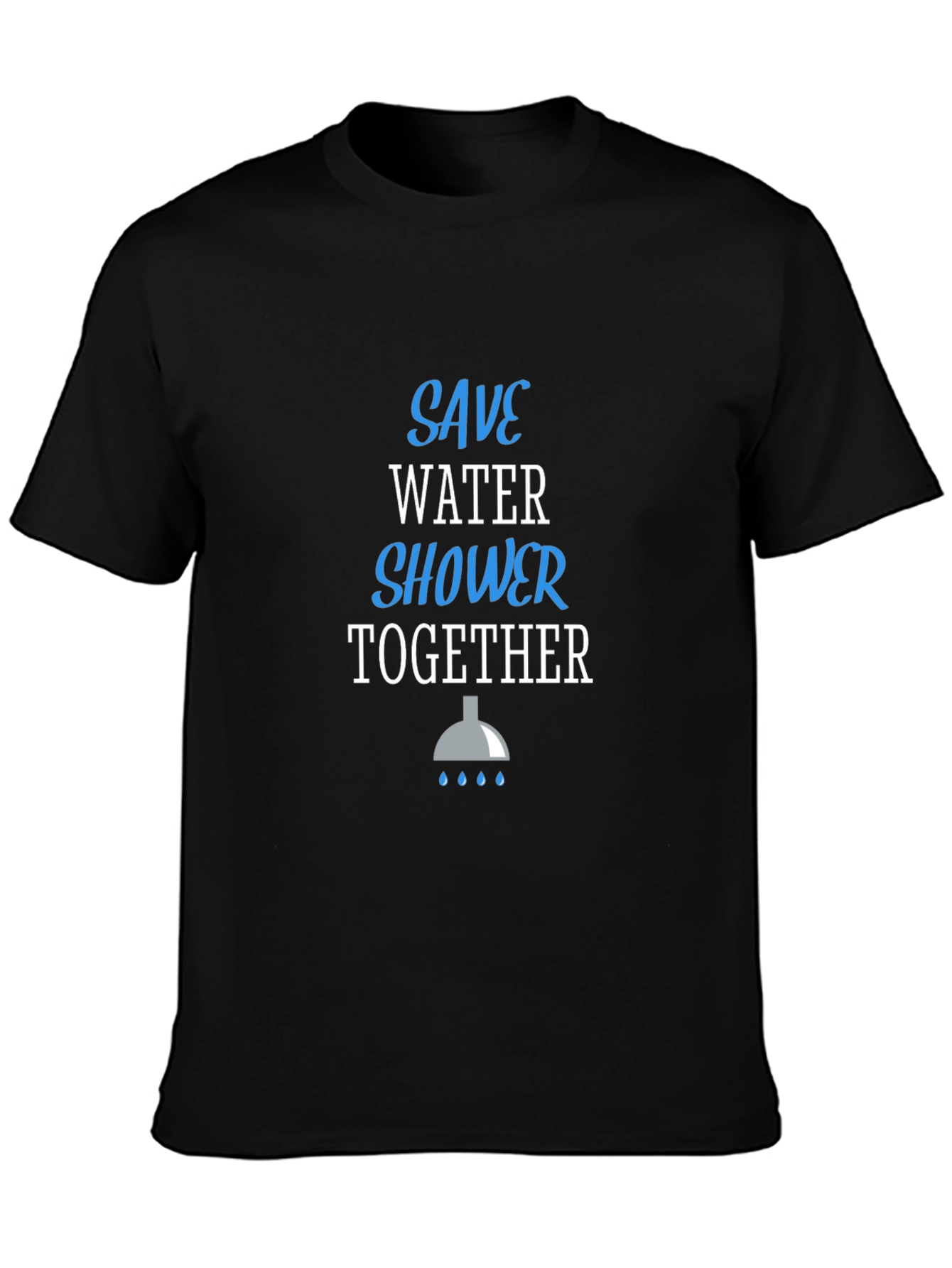 Save Water Shower Together Graphic Tee
