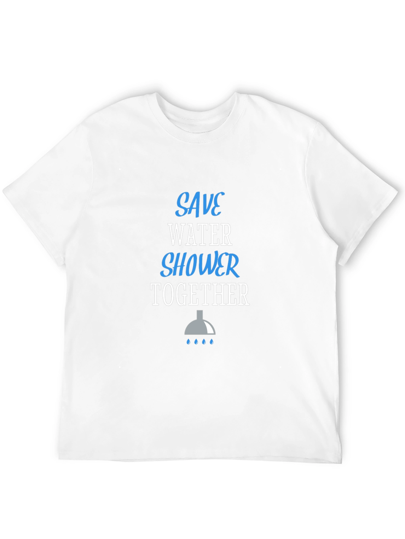 Save Water Shower Together Graphic Tee