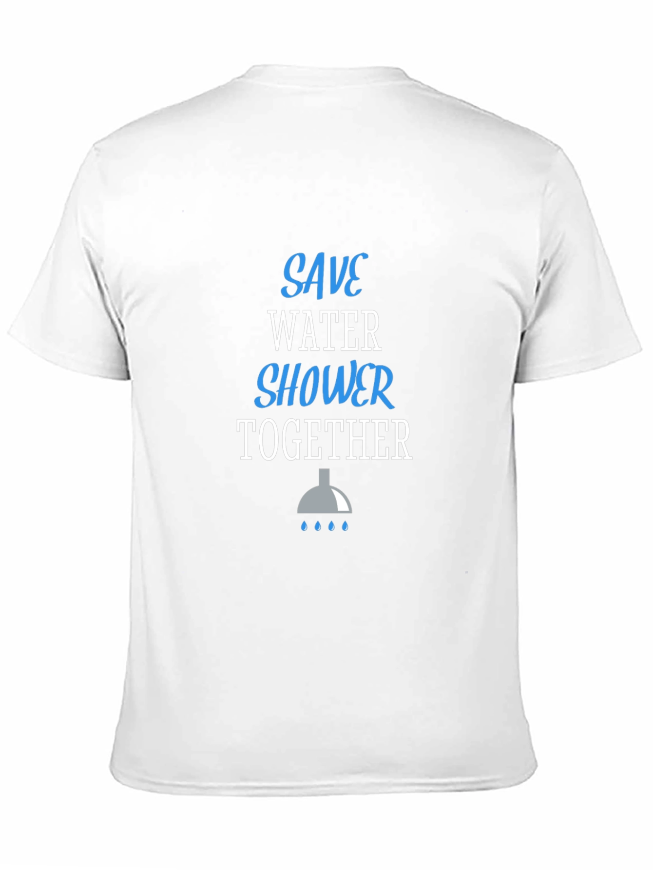 Save Water Shower Together Graphic Tee