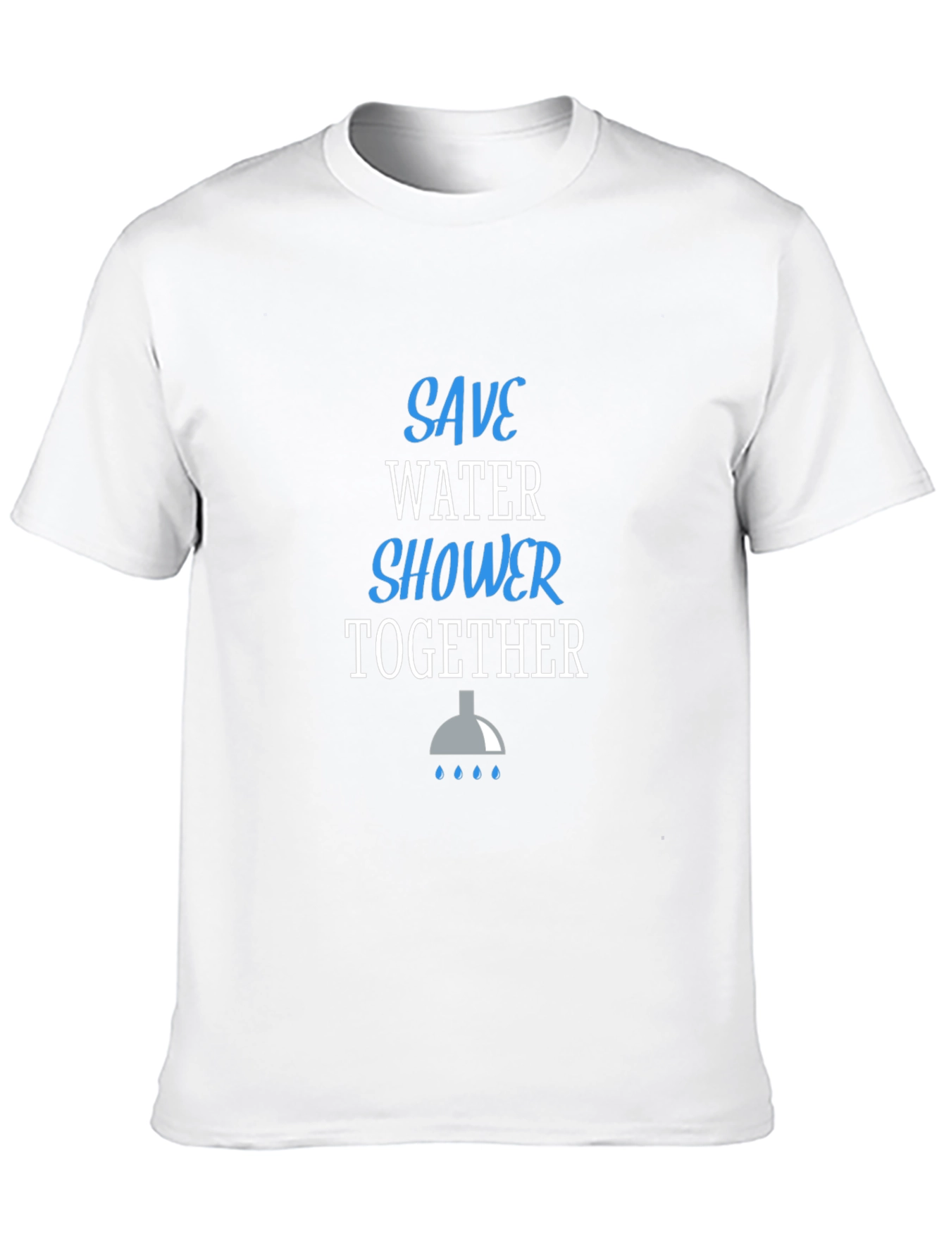 Save Water Shower Together Graphic Tee