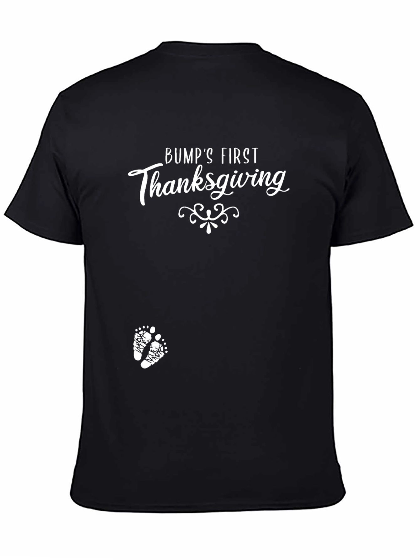Bumps First Thanksgiving T-Shirt - Holiday Pregnancy Tee