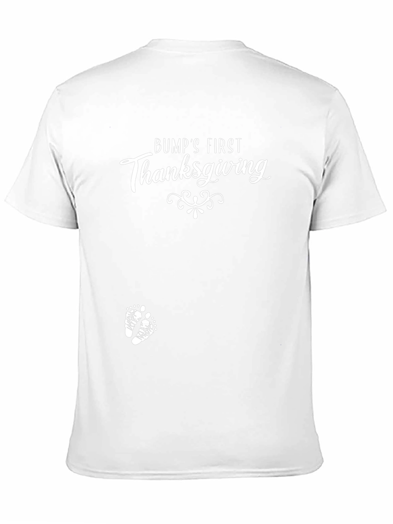 Bumps First Thanksgiving T-Shirt - Holiday Pregnancy Tee