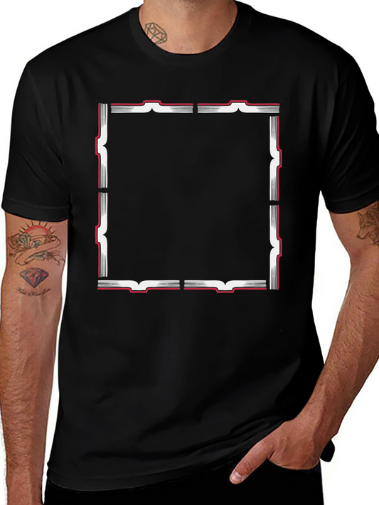Square Border Graphic Tee