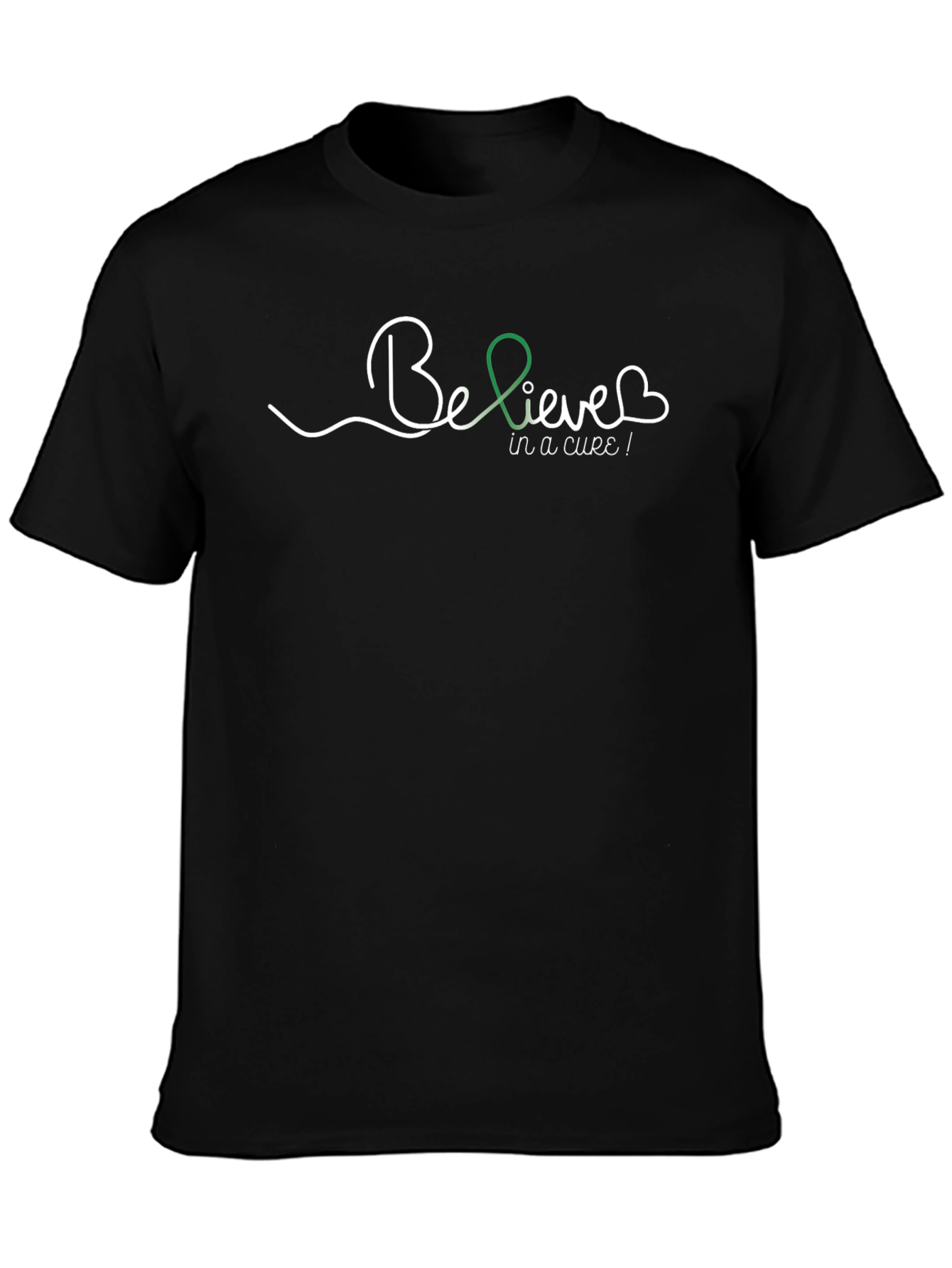 Believe in a Cure T-Shirt - Cancer Awareness