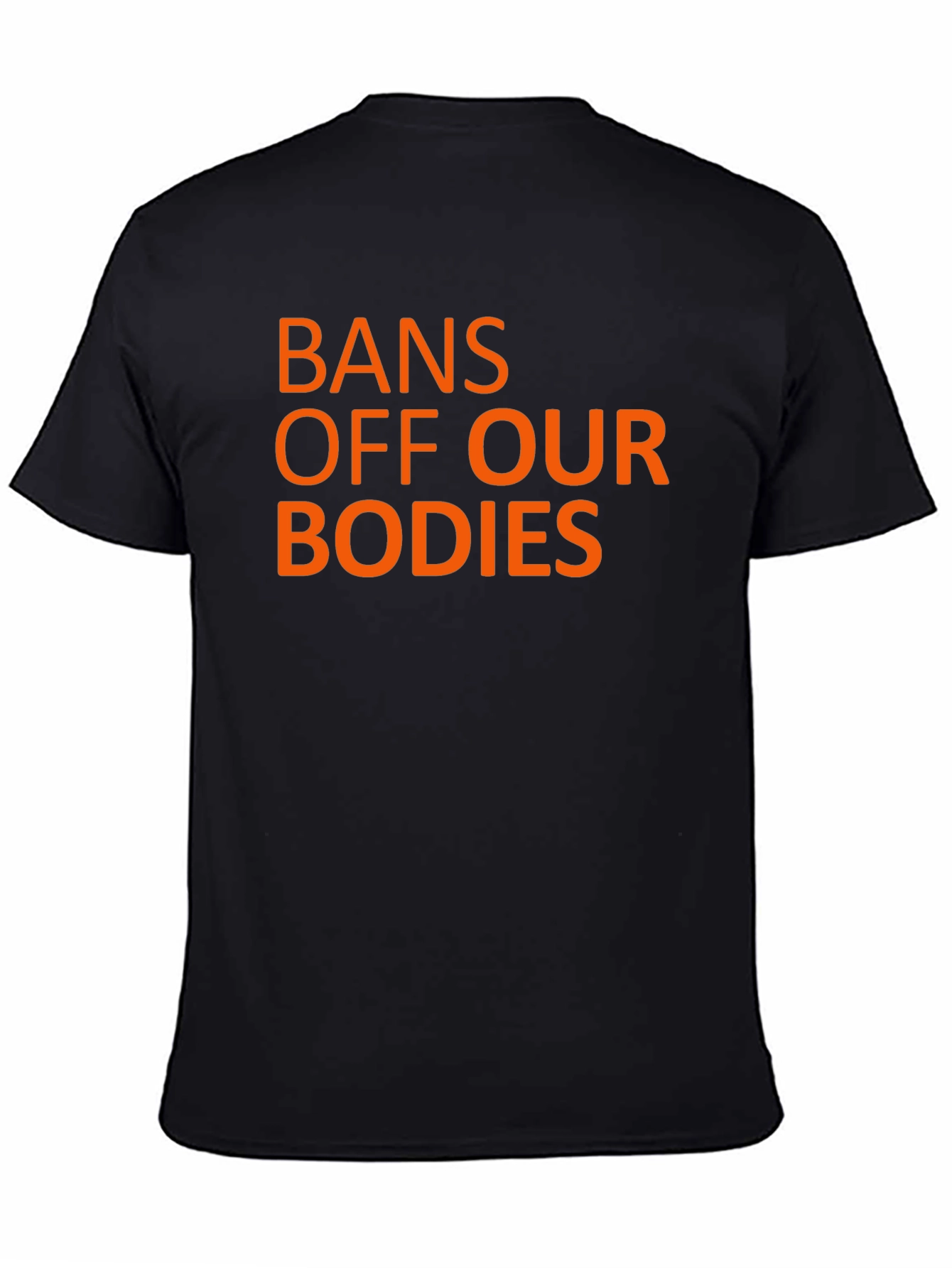Bans Off Our Bodies Black Graphic Tee