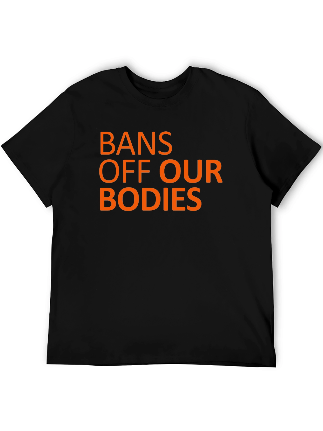 Bans Off Our Bodies Black Graphic Tee