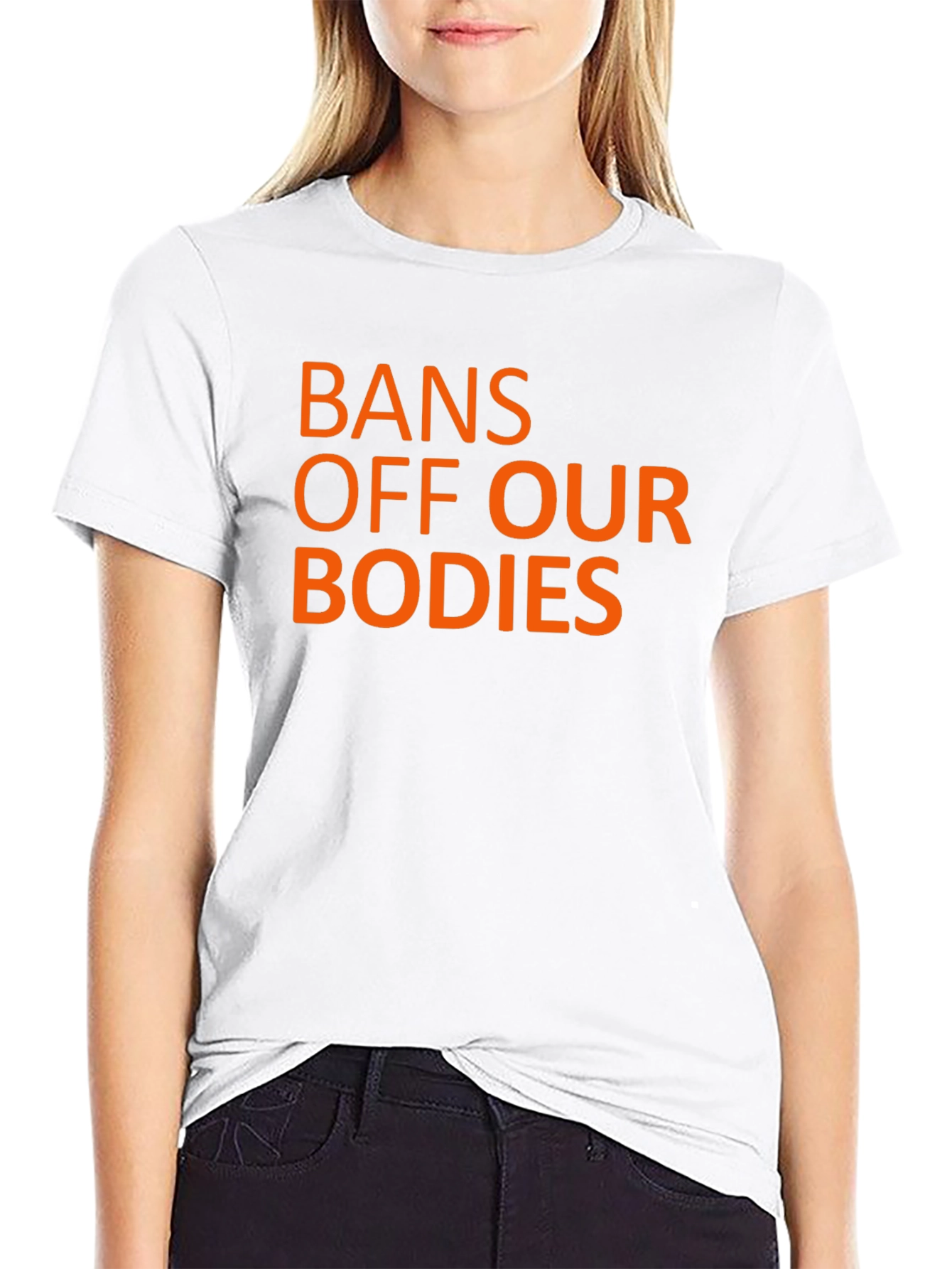 Bans Off Our Bodies Black Graphic Tee