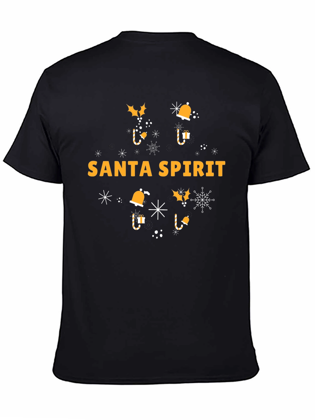 Santa Spirit T-Shirt Holiday Tee Festive Fashion