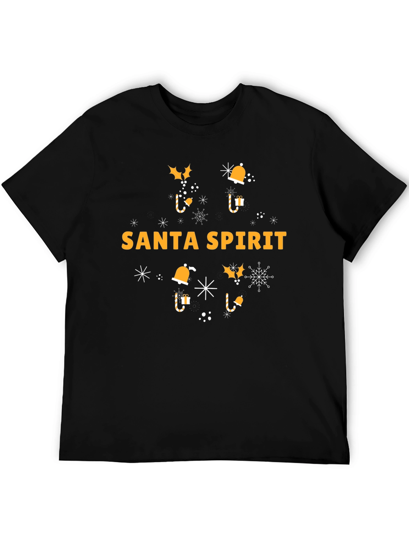Santa Spirit T-Shirt Holiday Tee Festive Fashion