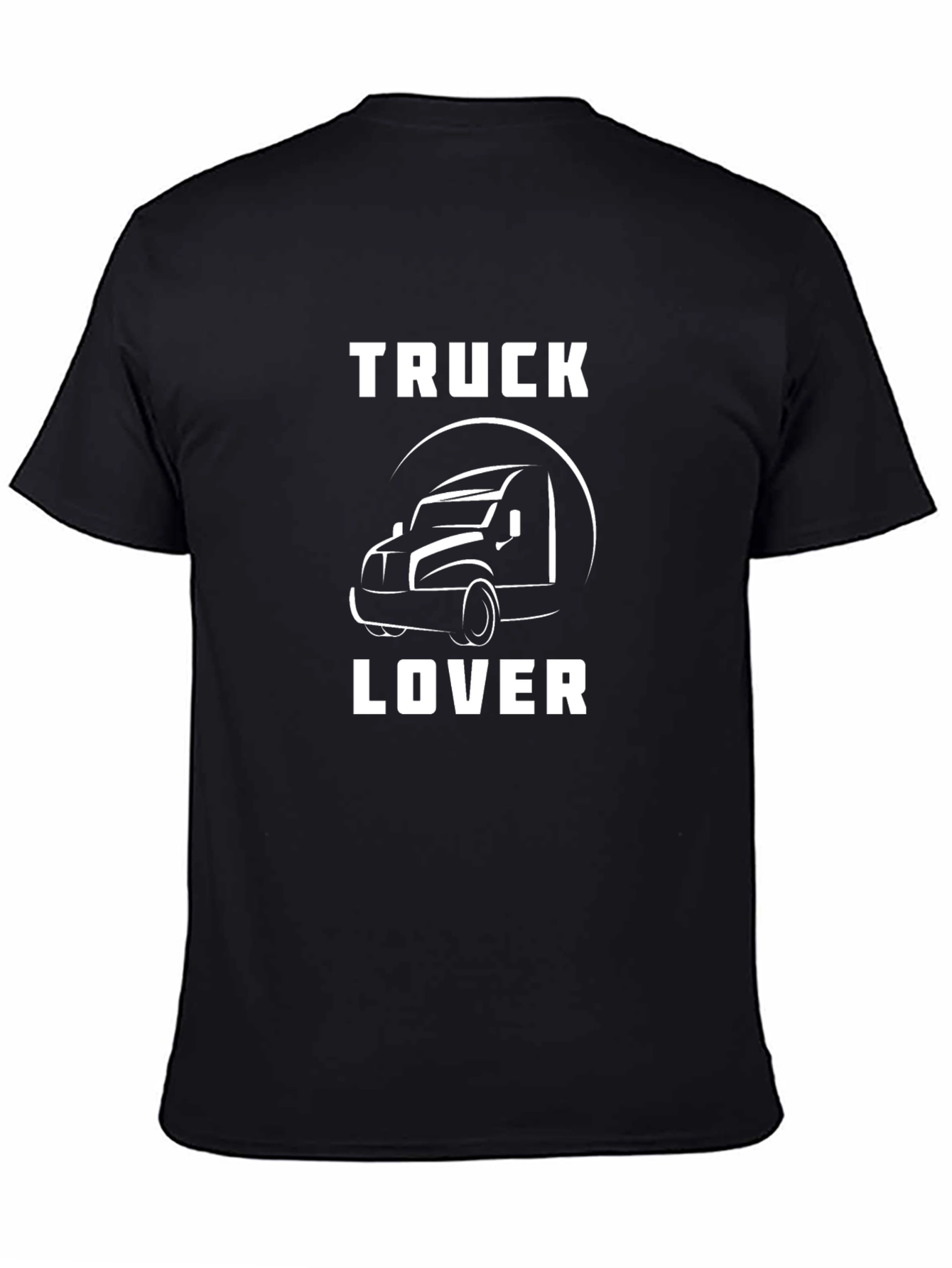 Truck Lover T-Shirt - Black Graphic Tee