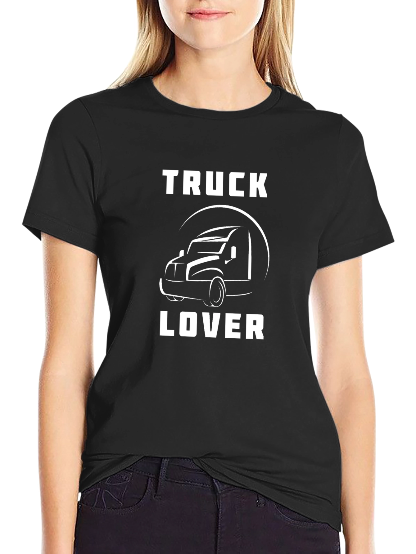 Truck Lover T-Shirt - Black Graphic Tee