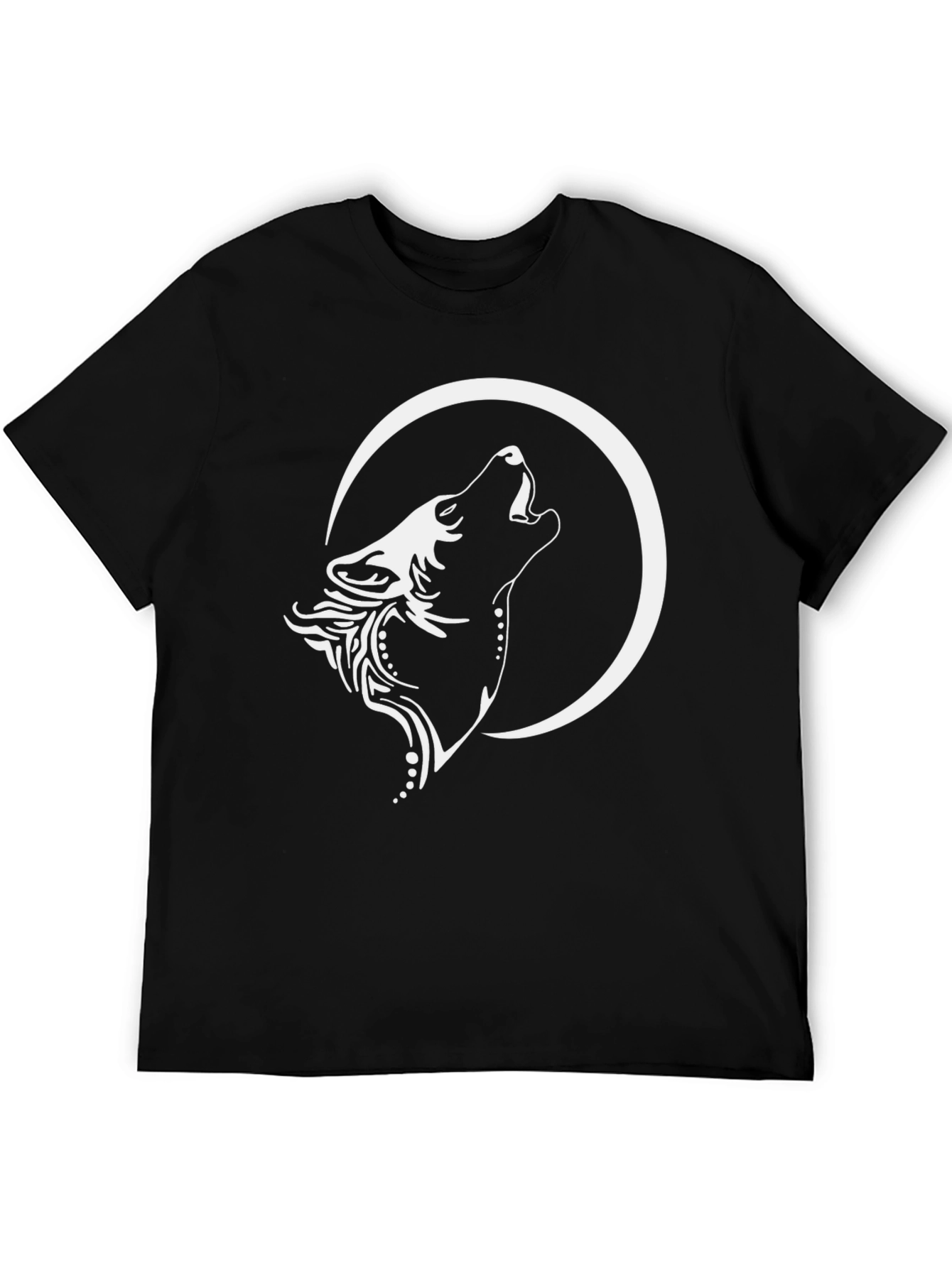 Black Wolf Moon Graphic Tee