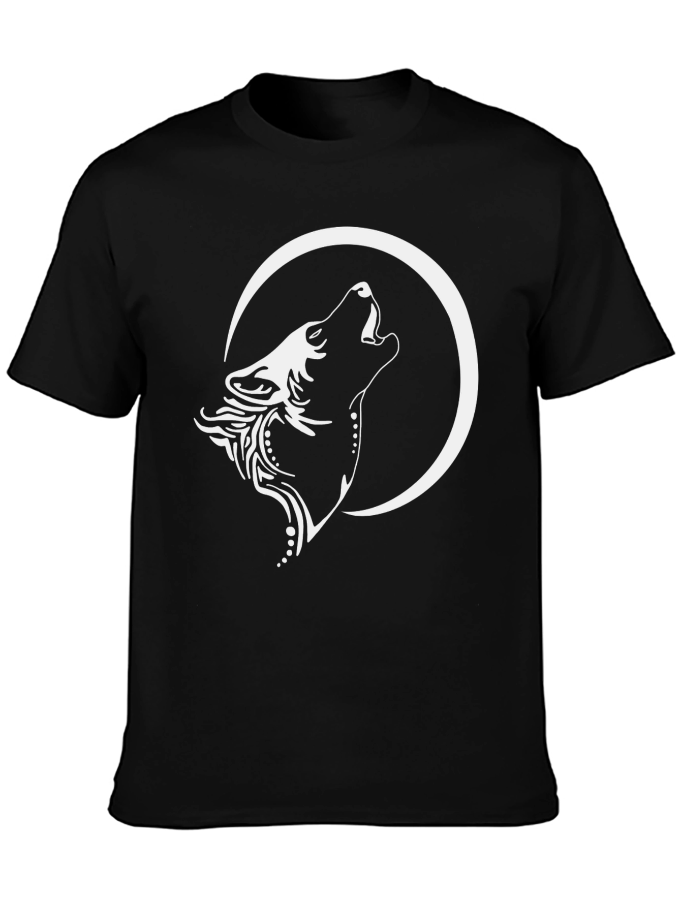 Black Wolf Moon Graphic Tee