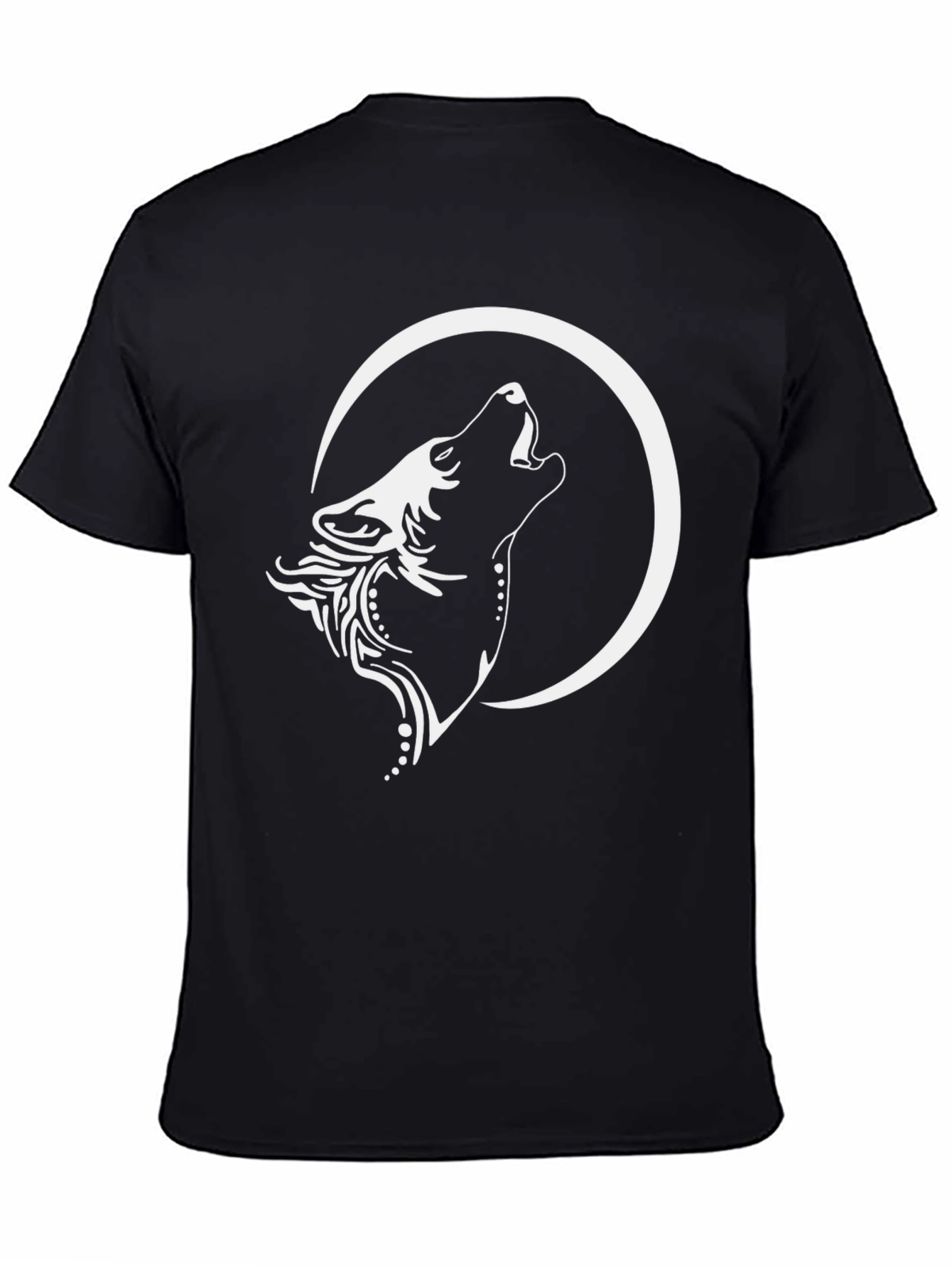 Black Wolf Moon Graphic Tee