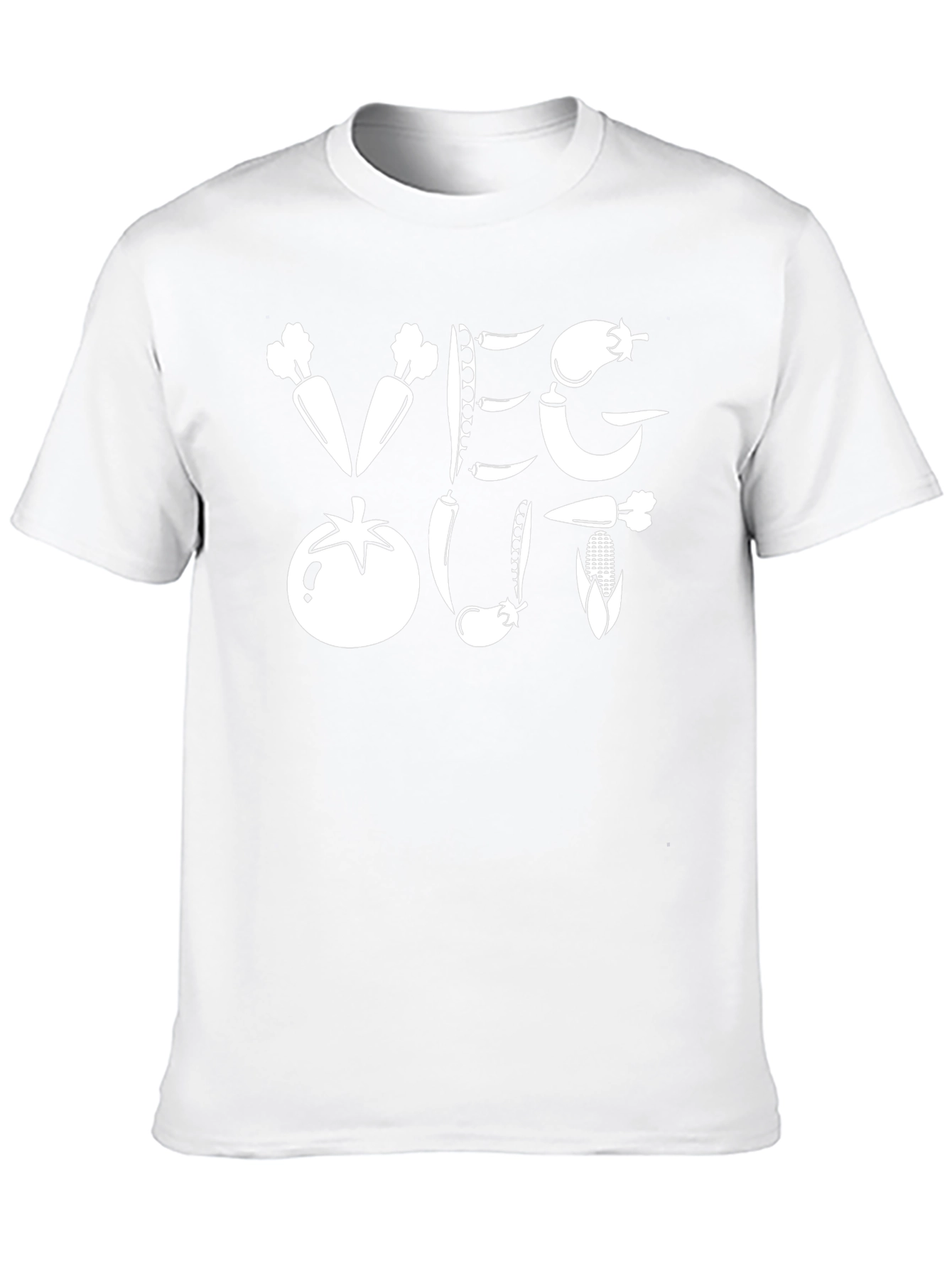 Veg Out T-Shirt - Vegan Vegetarian Tee