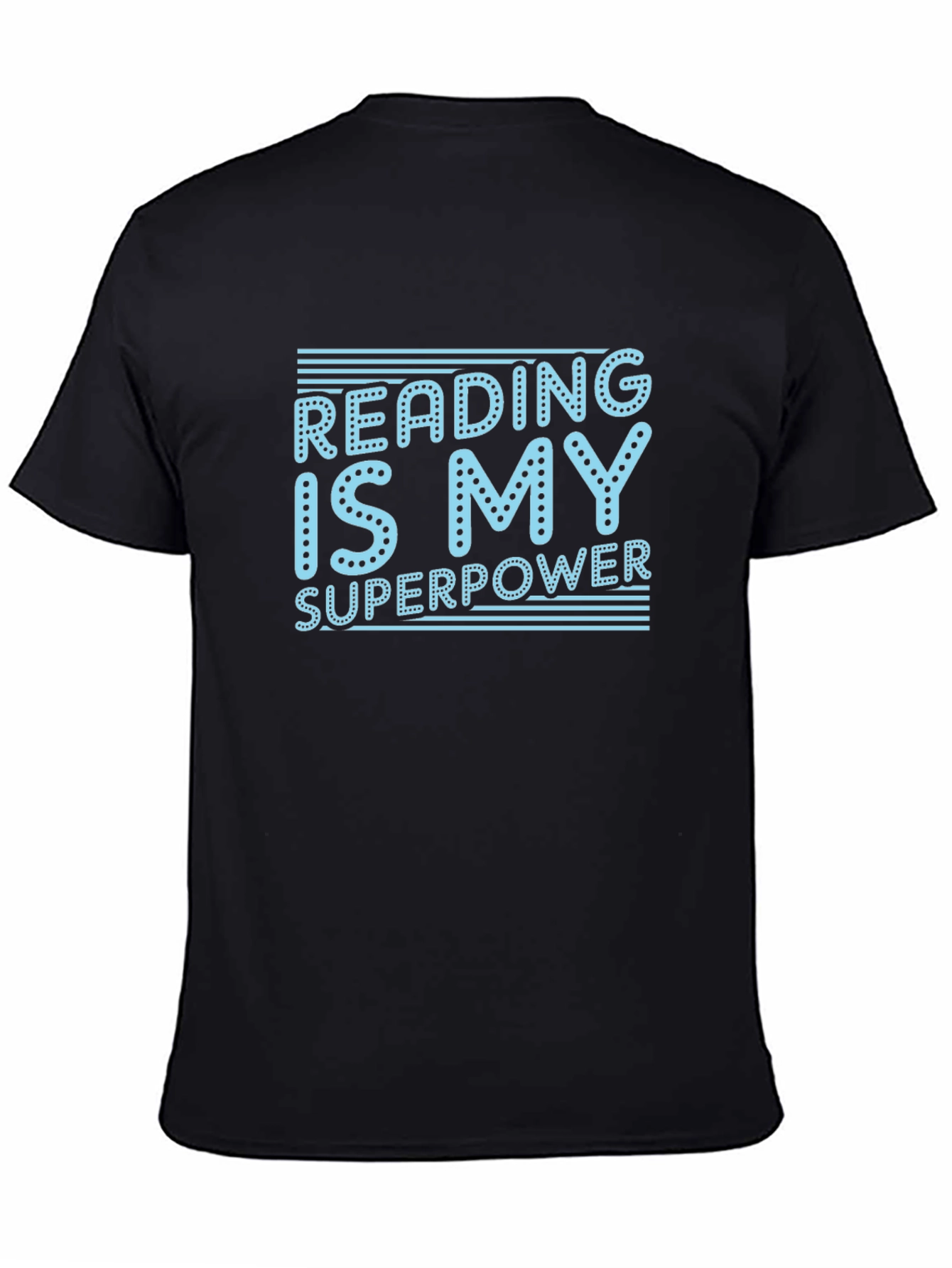 Reading Is My Superpower T-Shirt - Black