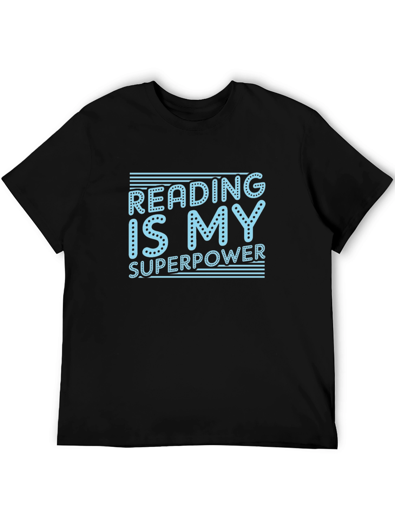 Reading Is My Superpower T-Shirt - Black