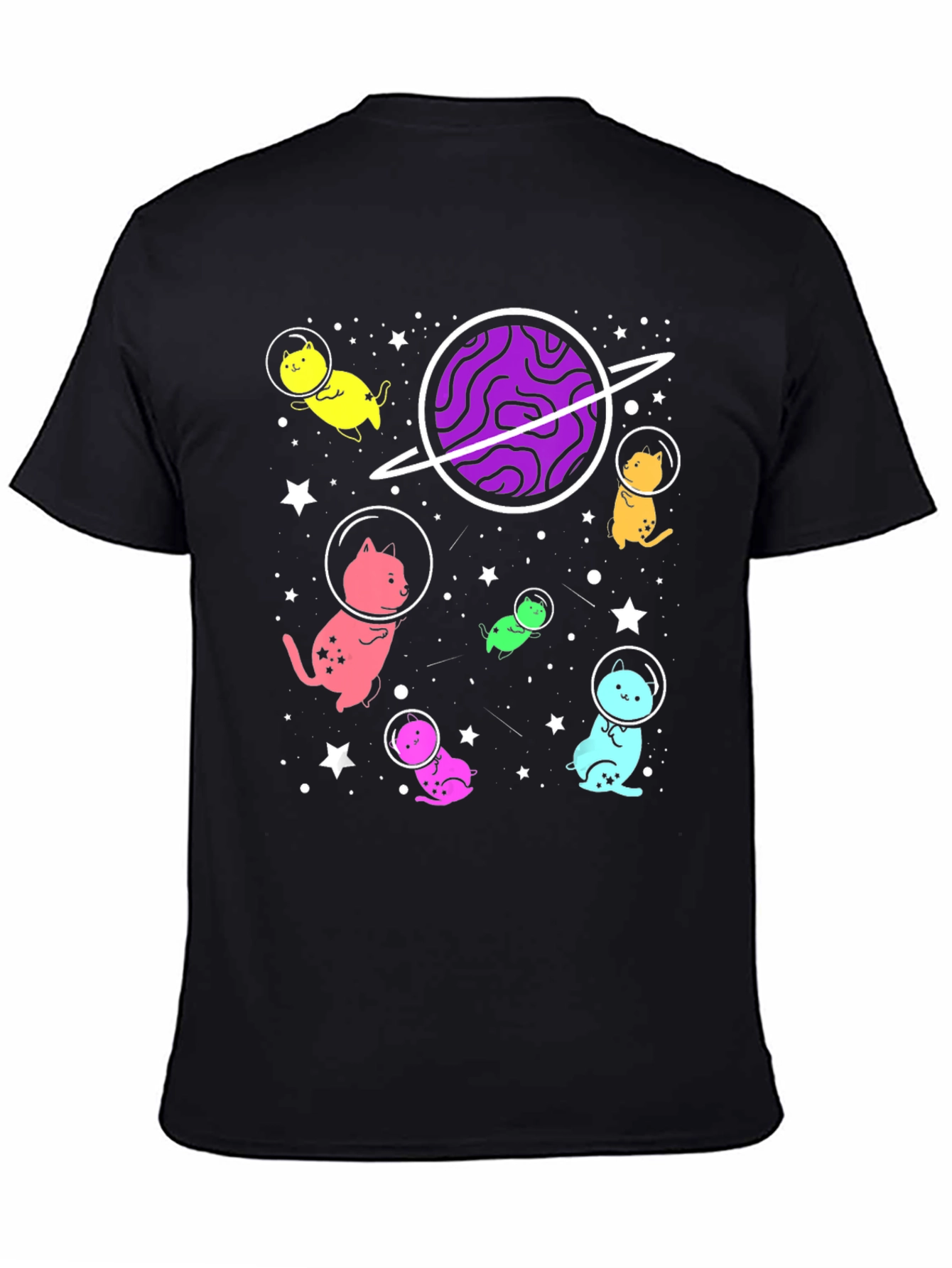 Cosmic Cat Astronaut T-Shirt