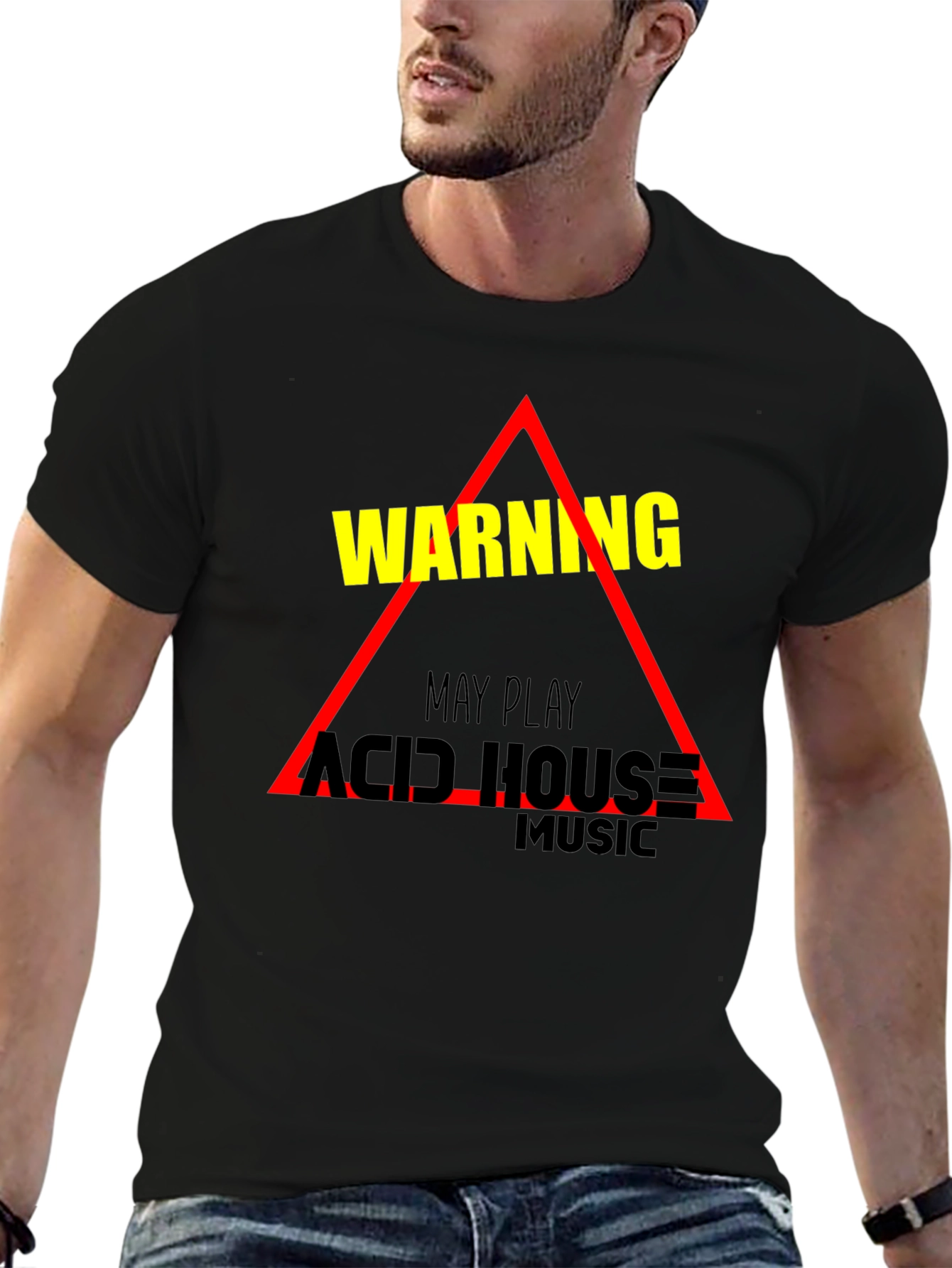 Warning: Acid House Music T-Shirt