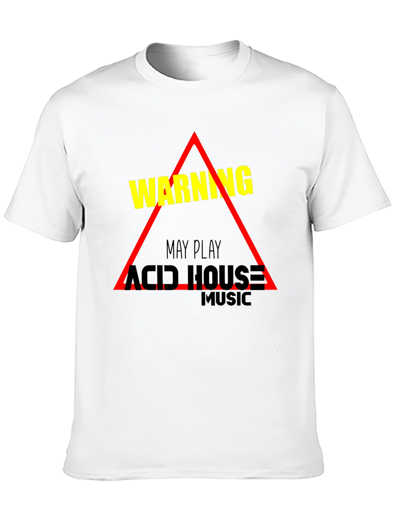 Warning: Acid House Music T-Shirt