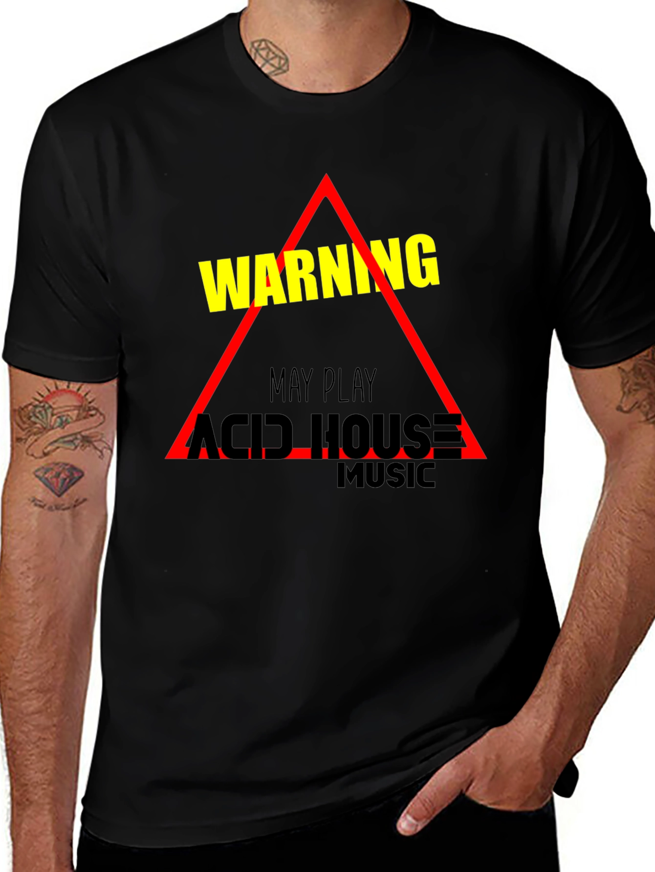 Warning: Acid House Music T-Shirt