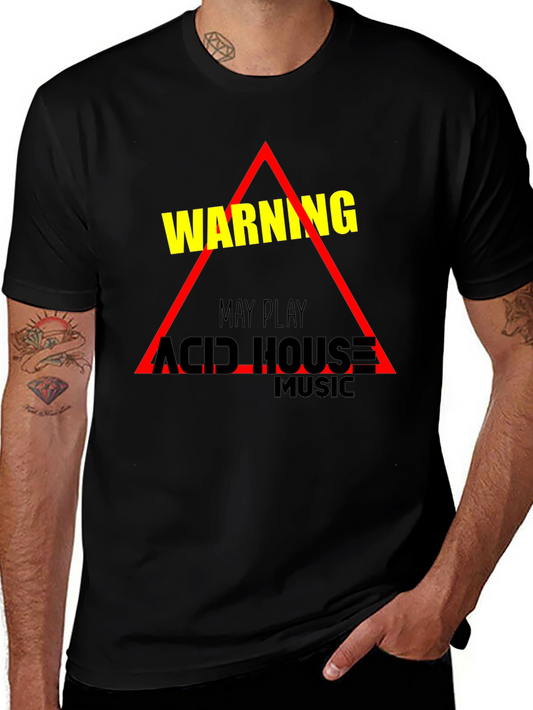 Warning: Acid House Music T-Shirt