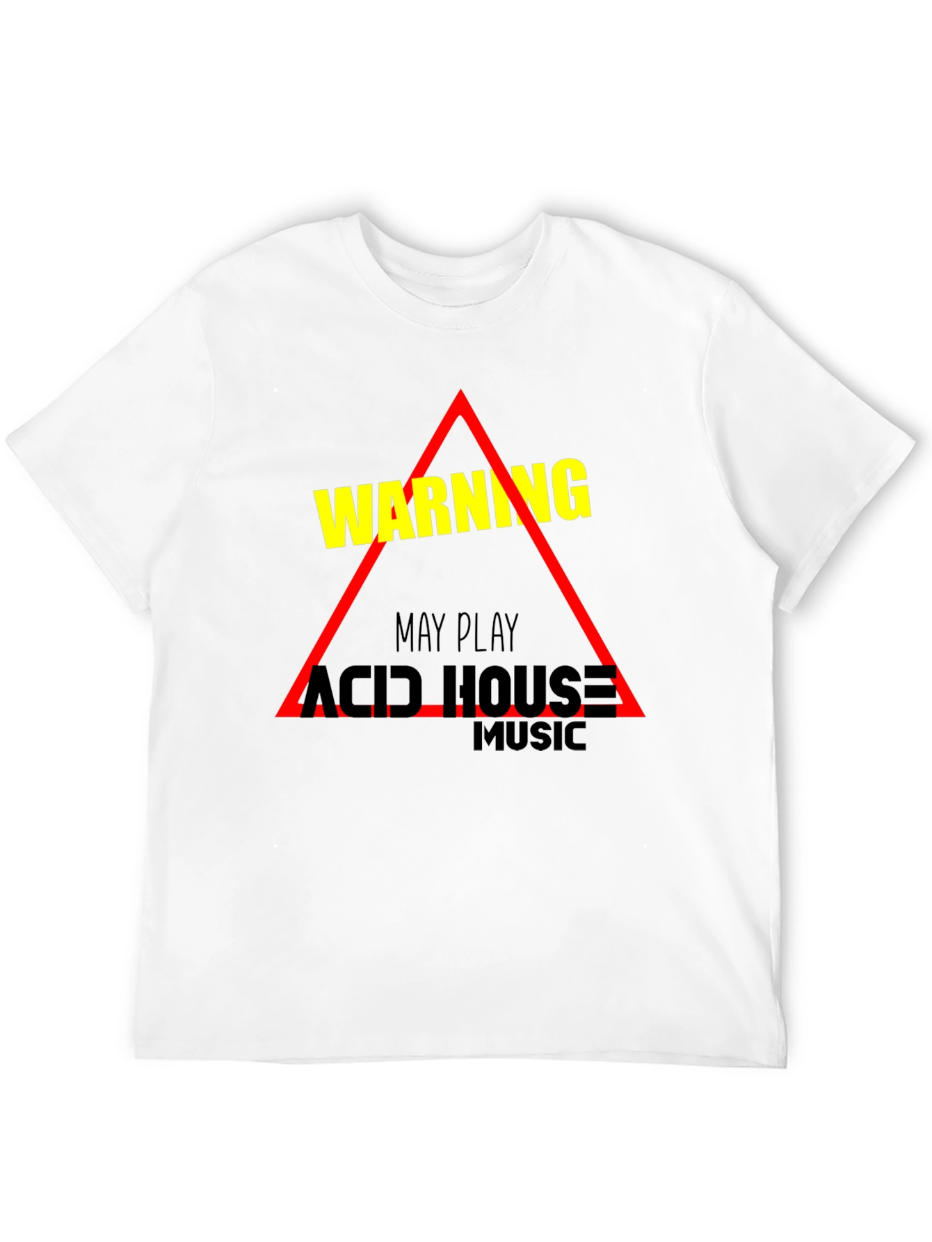 Warning: Acid House Music T-Shirt