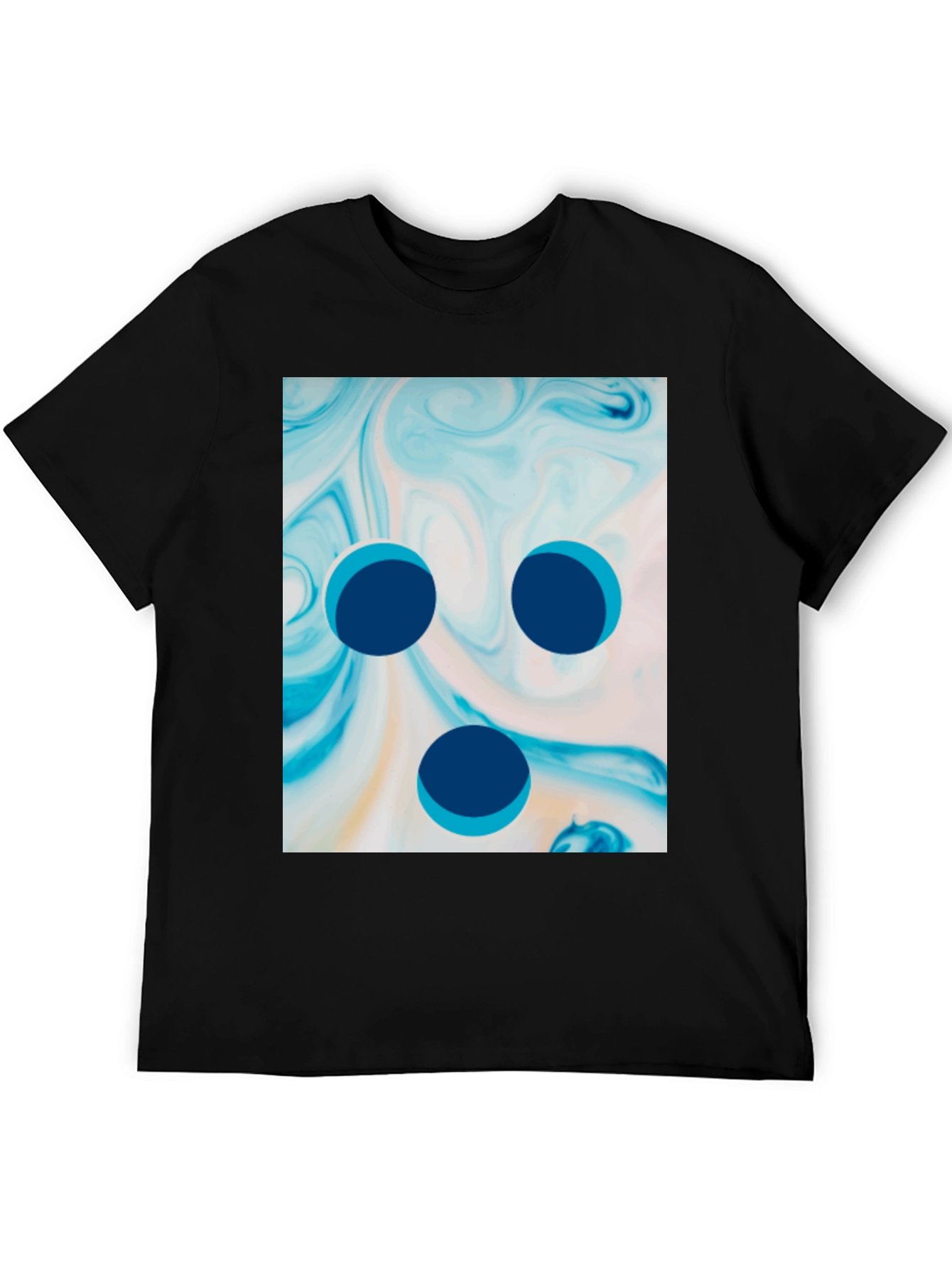 Abstract Swirl Tee - Unique Graphic Print