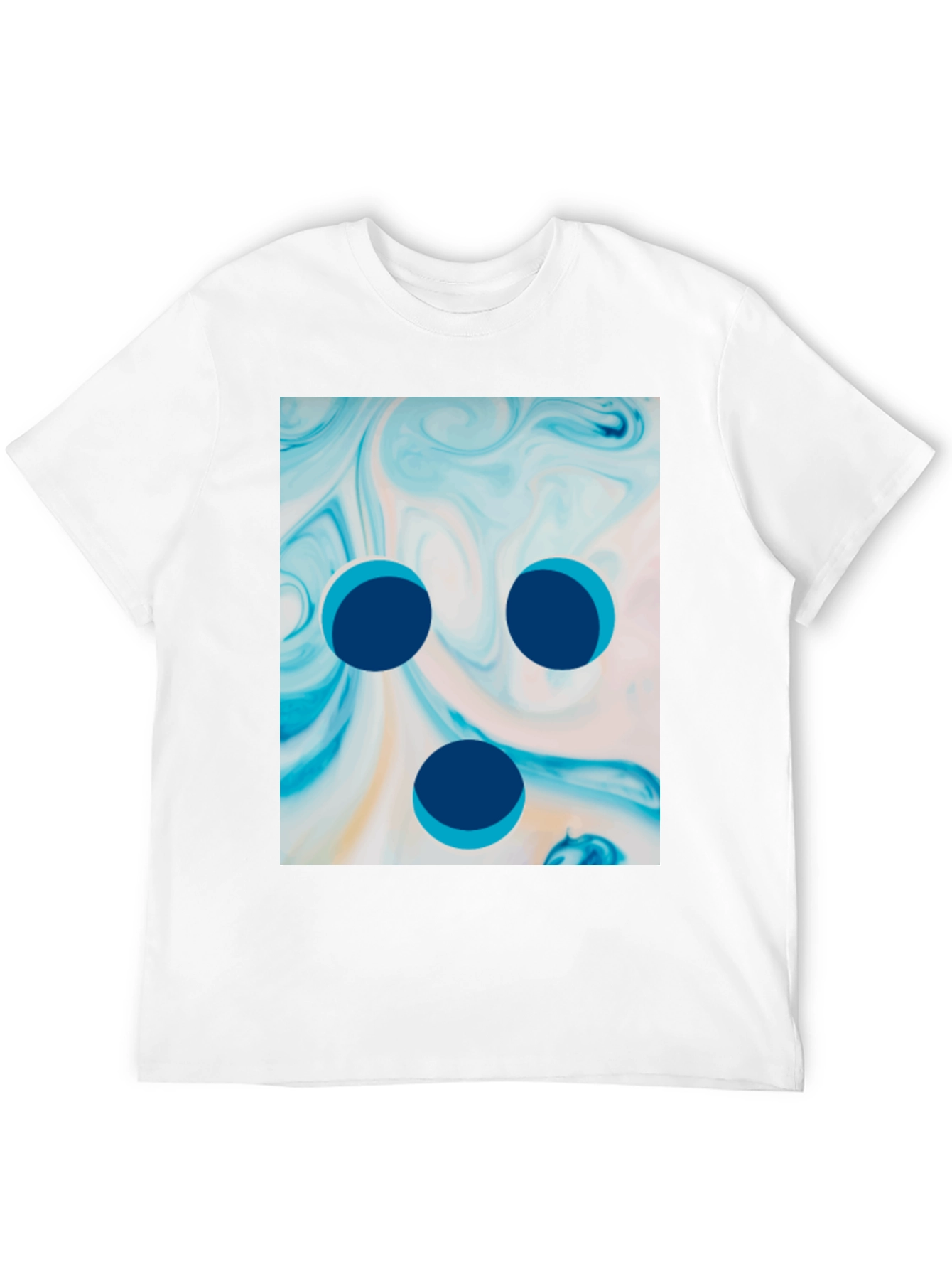 Abstract Swirl Tee - Unique Graphic Print