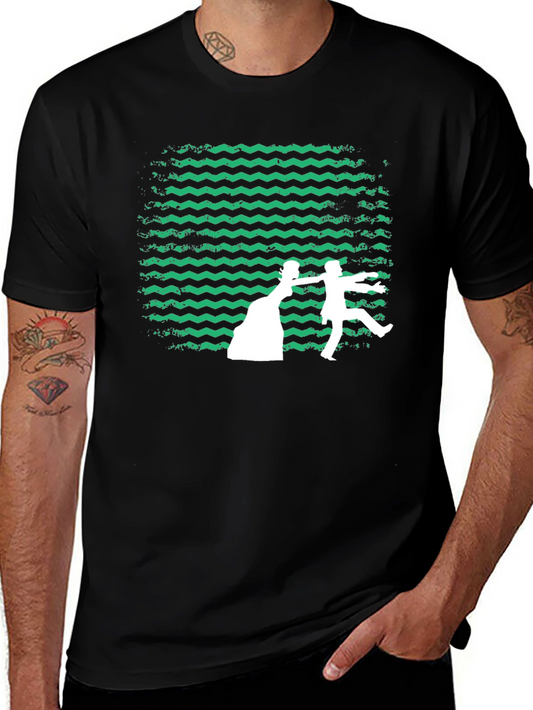 Twin Peaks Inspired T-Shirt - Black Lodge Dance