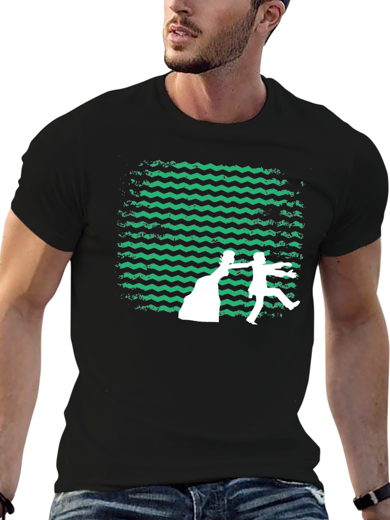 Twin Peaks Inspired T-Shirt - Black Lodge Dance