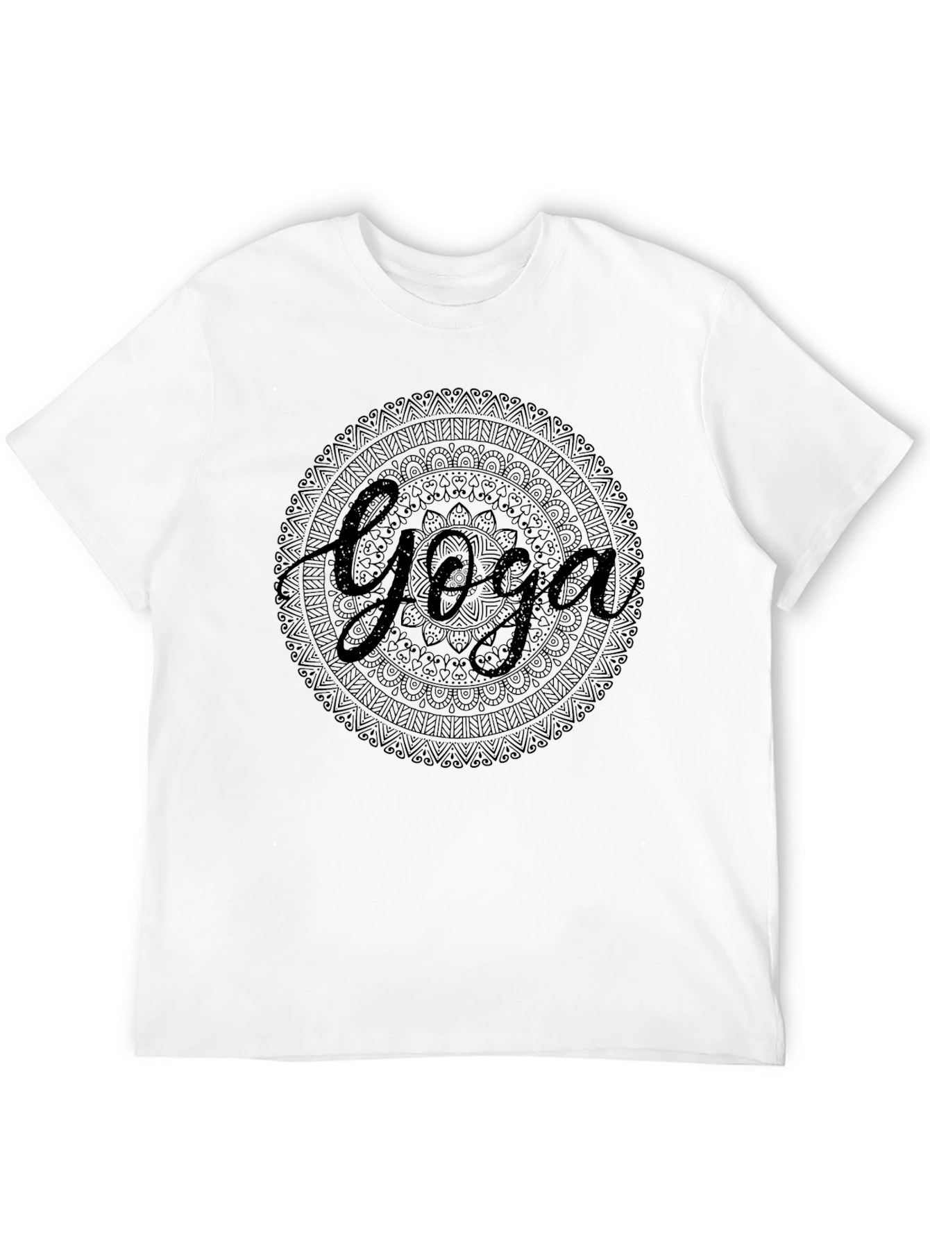 Yoga Mandala T-Shirt - Relaxed Fit