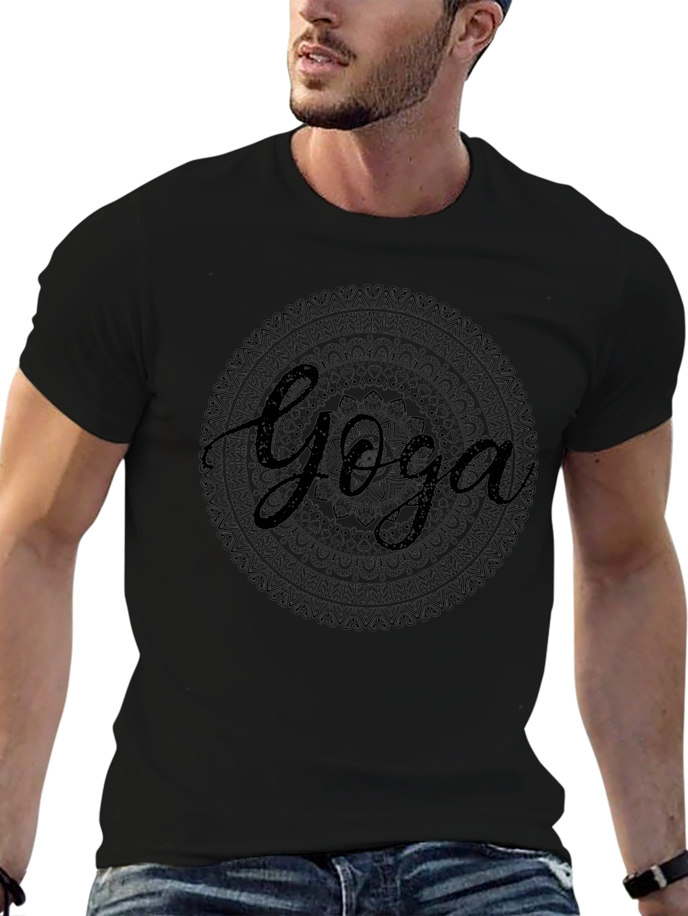 Yoga Mandala T-Shirt - Relaxed Fit