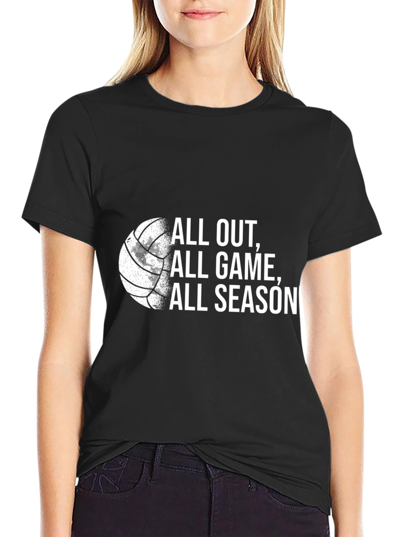 All Out Basketball Graphic T-Shirt