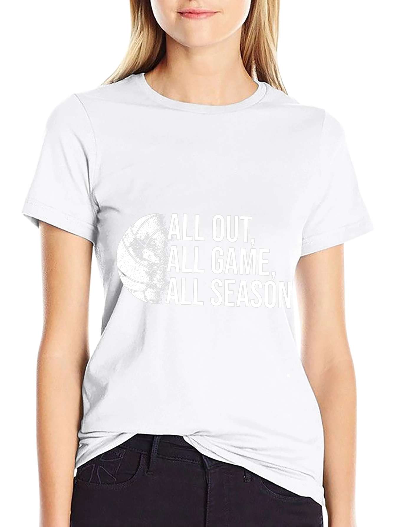 All Out Basketball Graphic T-Shirt